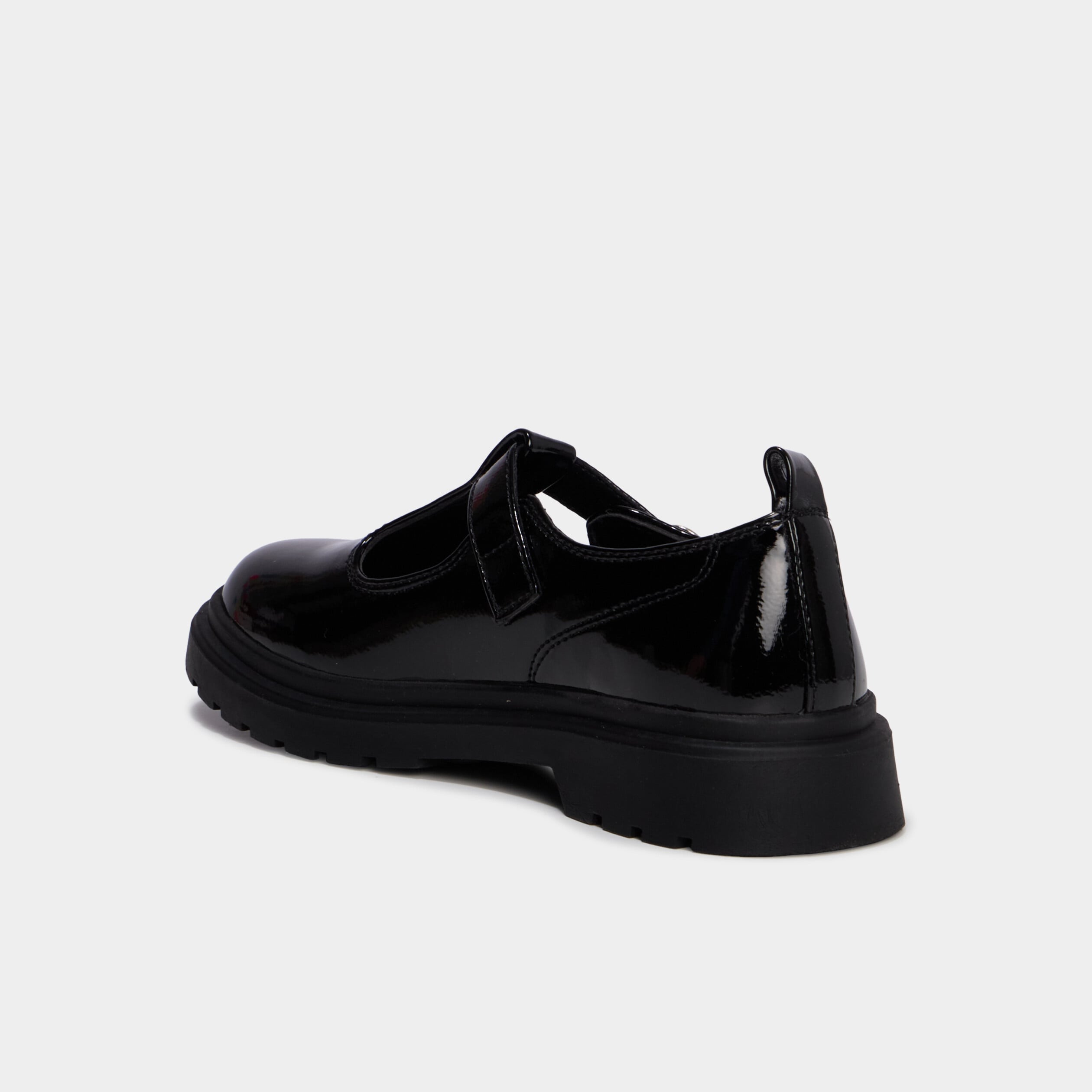 Babies salom&eacute; vernies noir fille