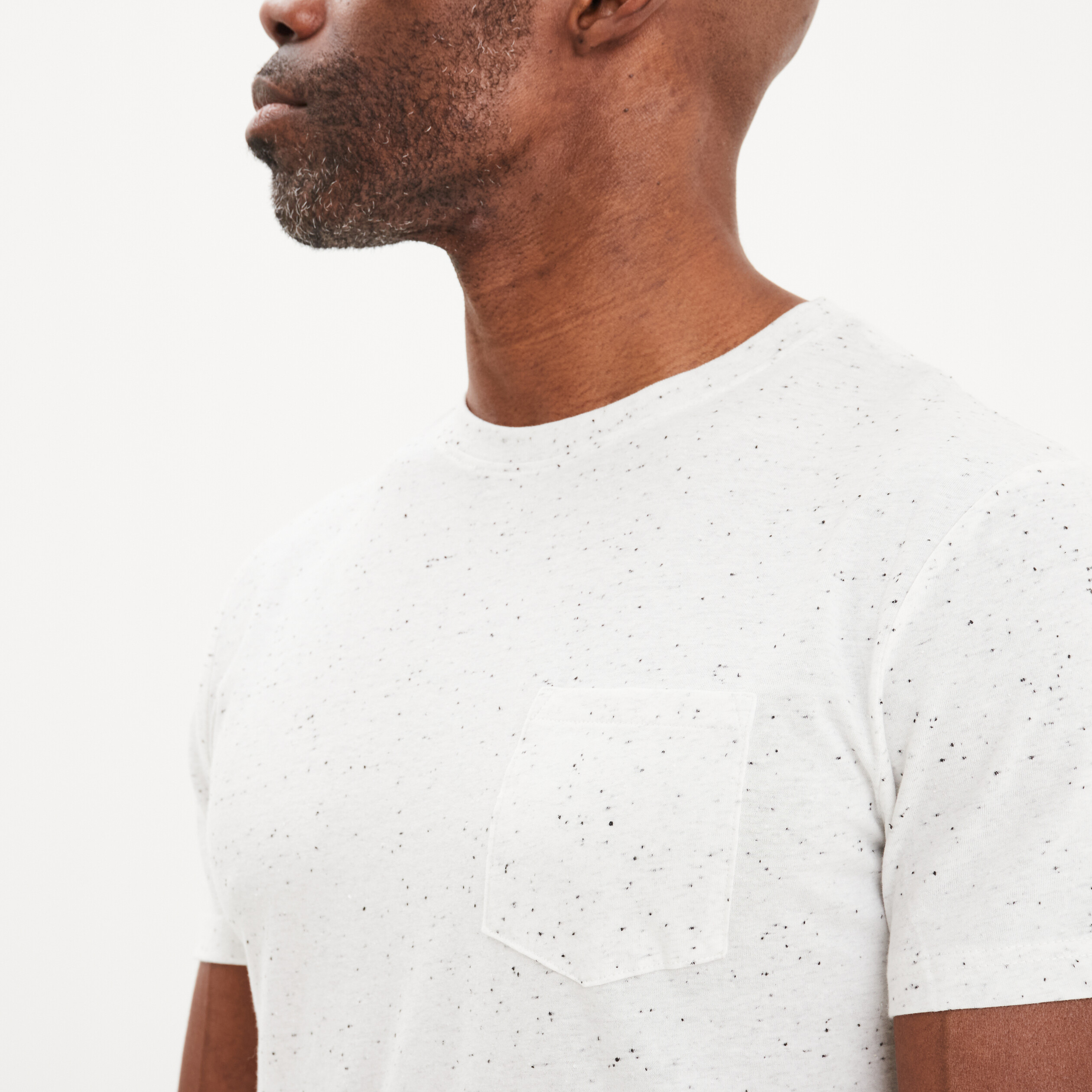 t shirt coton manches courtes creeks blanc homme T-shirt coton manches courtes Creeks blanc homme
