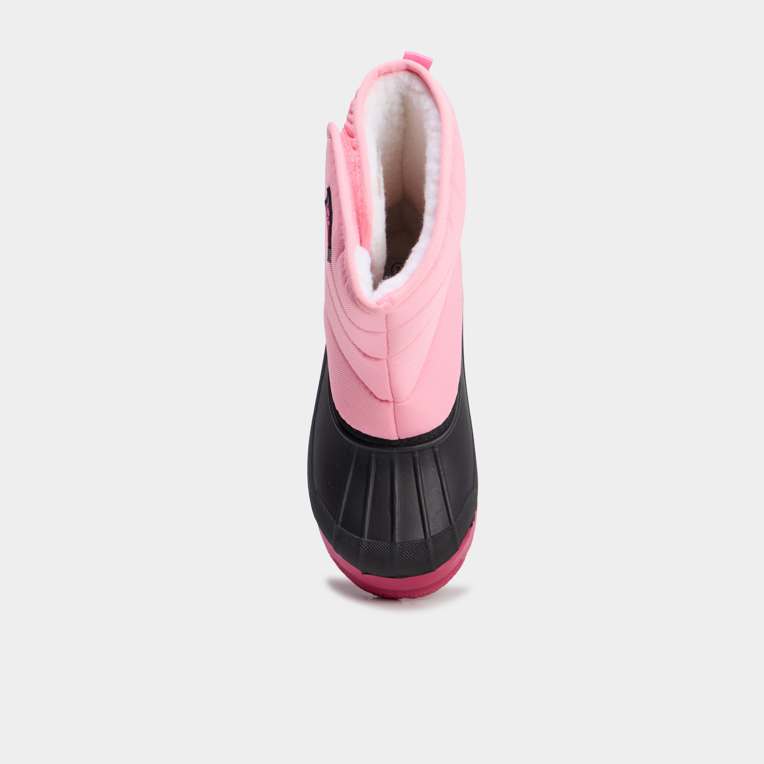 Bottes de neige fourr&eacute;es rose fille