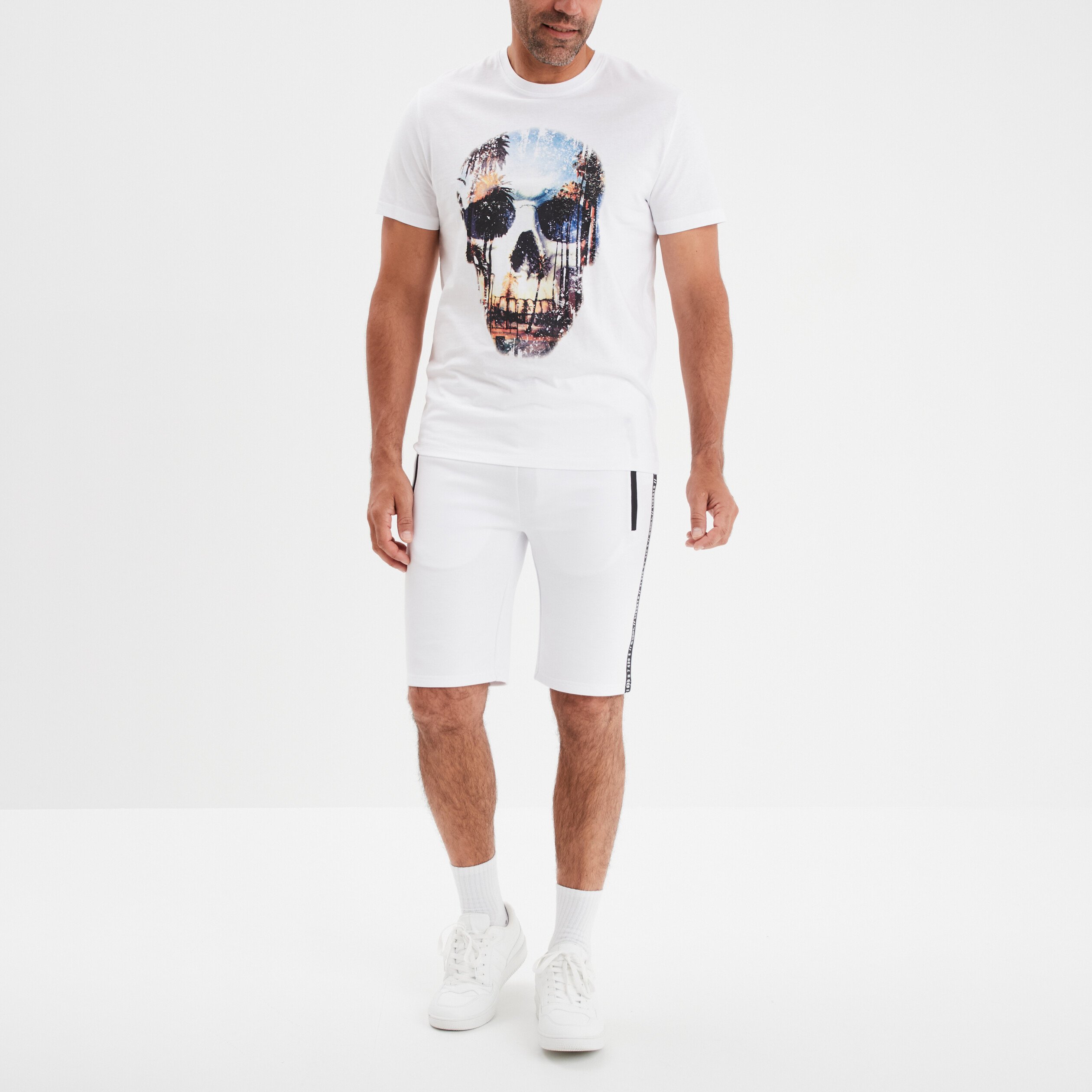 short de jogging liberto blanc homme Short de jogging Liberto blanc homme