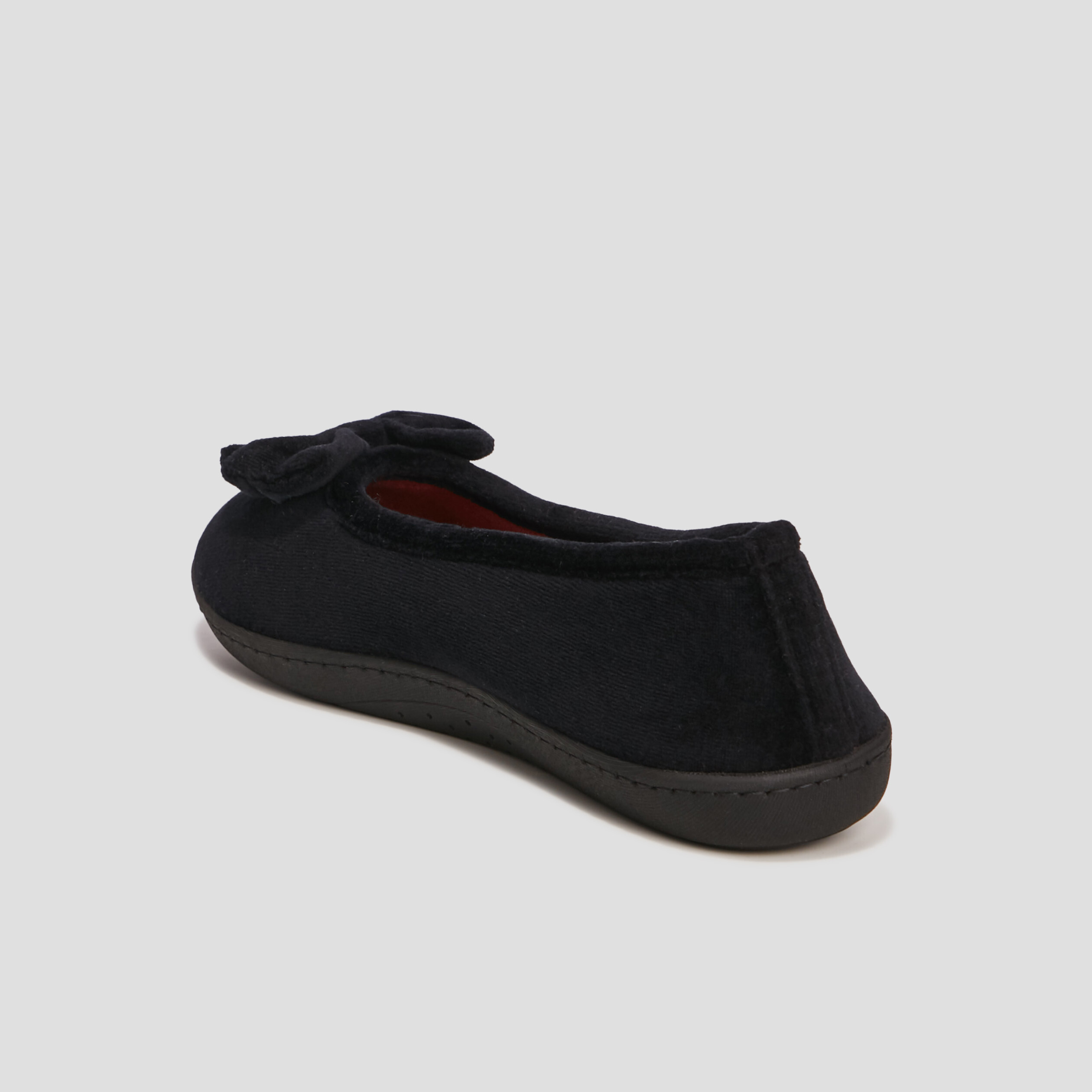 chaussons ballerines isotoner noir femme Chaussons ballerines Isotoner noir femme