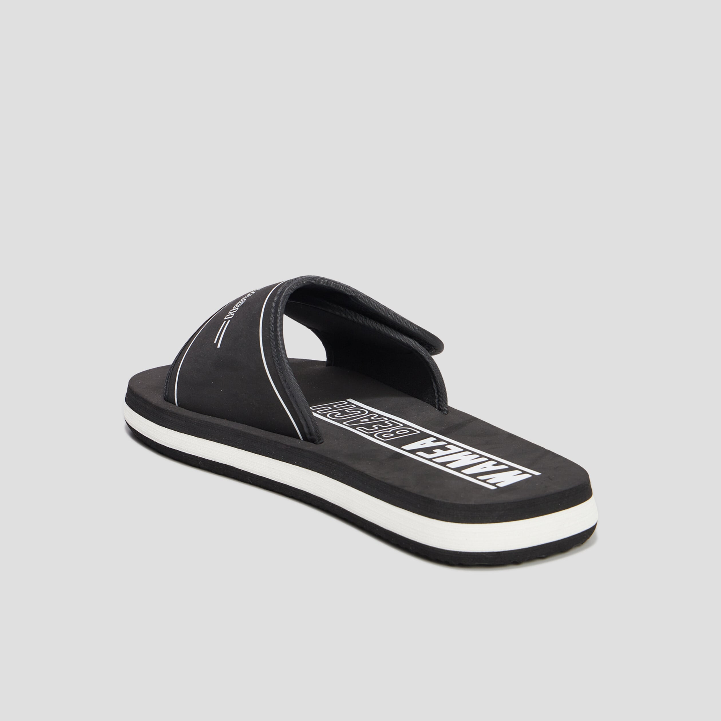 Mules &agrave; scratchs noir homme
