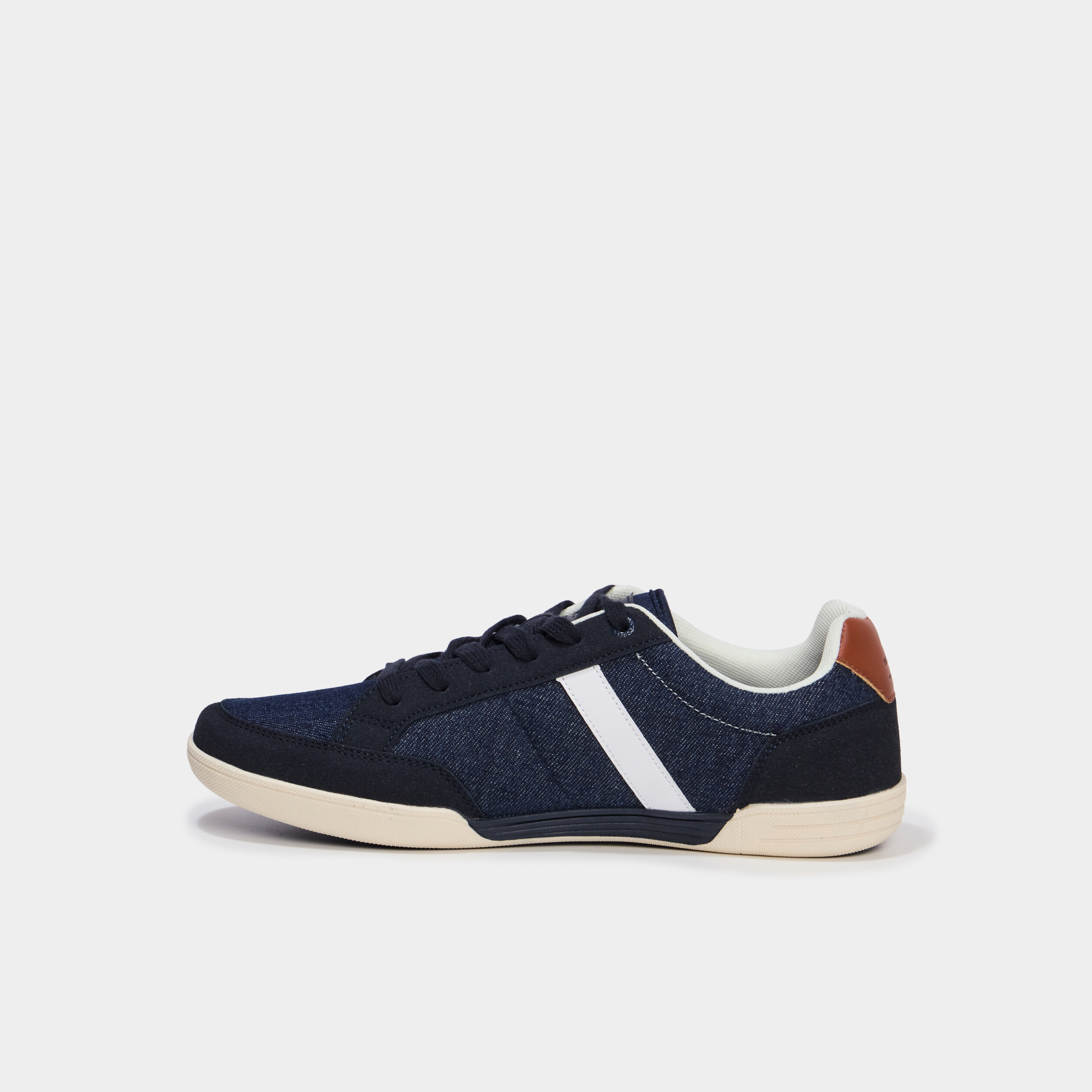 Tennis basses en toile Lee Cooper bleu marine homme