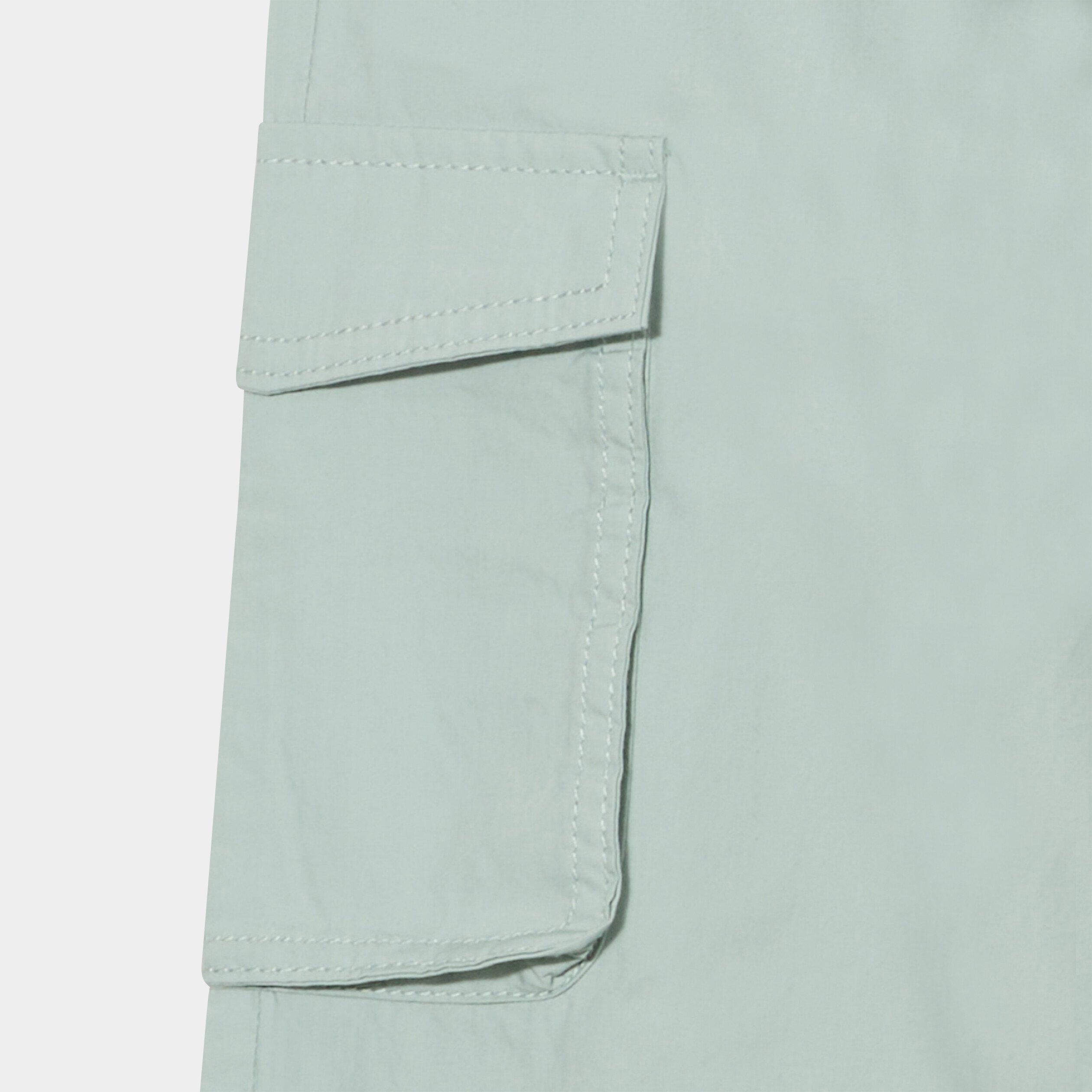 pantalon parachute battle poches cotes vert pastel fille Pantalon parachute battle poches côtés vert pastel fille