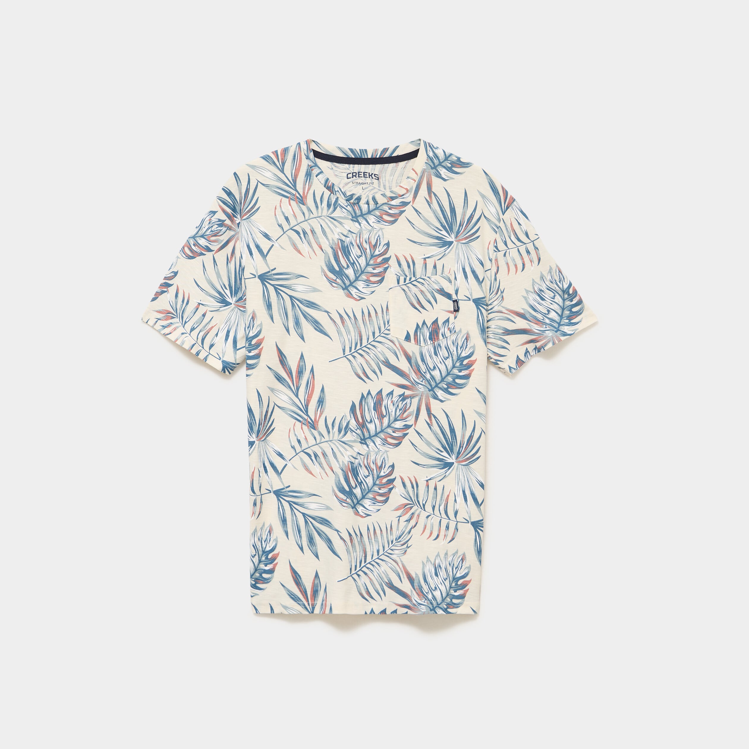 T-shirt manches courtes multicolore homme