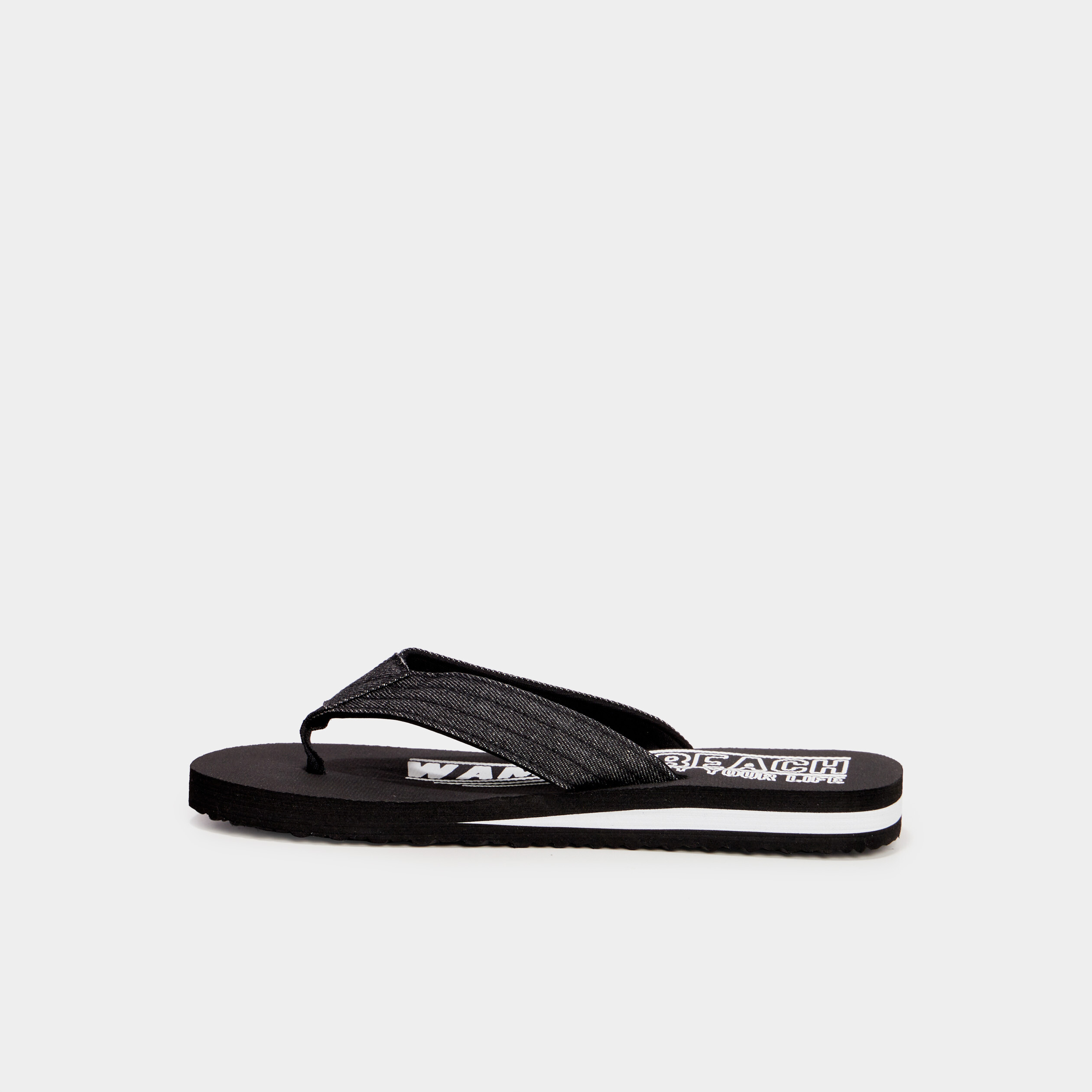 tongs de plage noir homme Tongs de plage noir homme