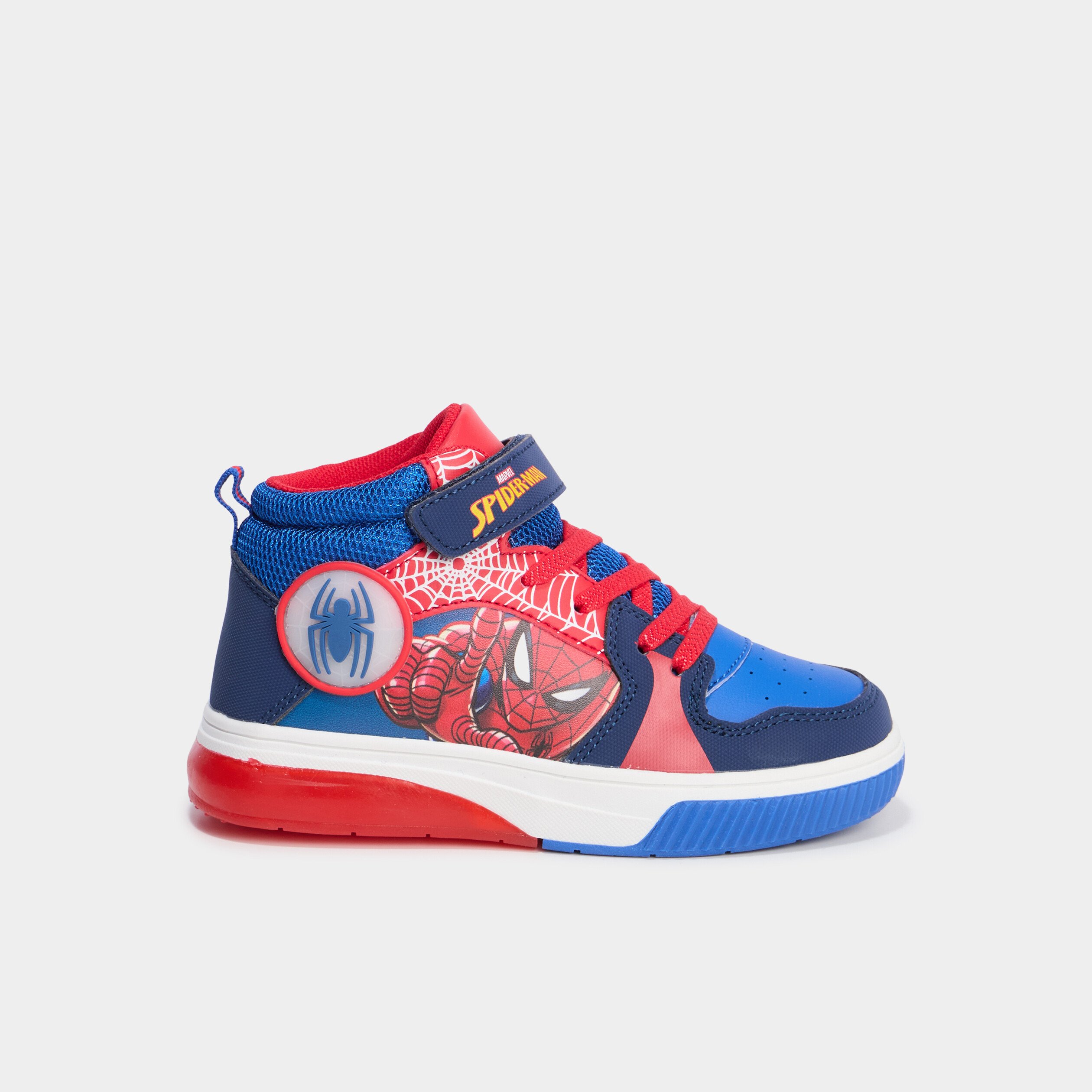baskets montantes lumineuses spider man multicolore garcon Baskets montantes lumineuses Spider-Man multicolore garçon