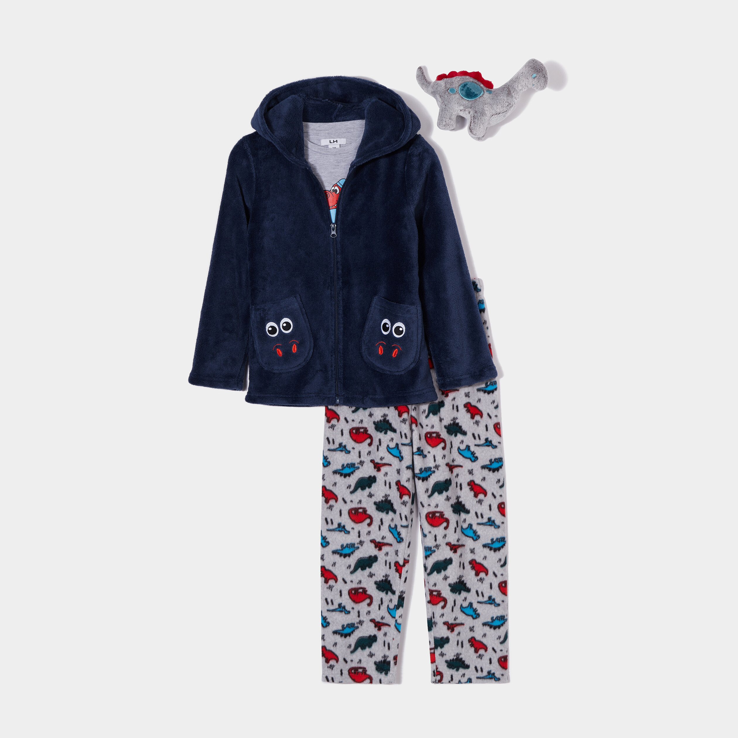 Pyjama peluche on sale garcon