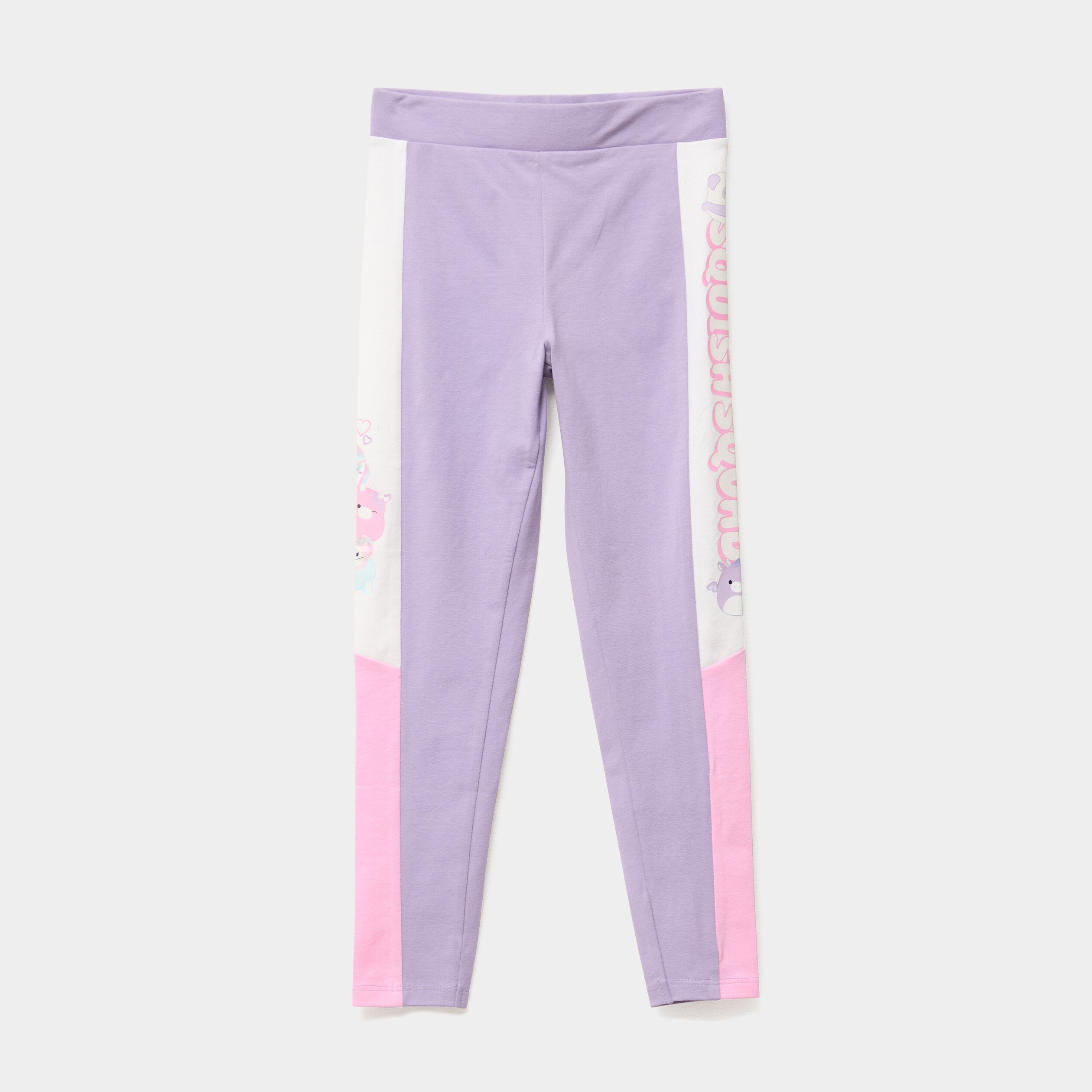 legging coton majoritaire squishmallow multicolore fille Legging coton majoritaire Squishmallow multicolore fille