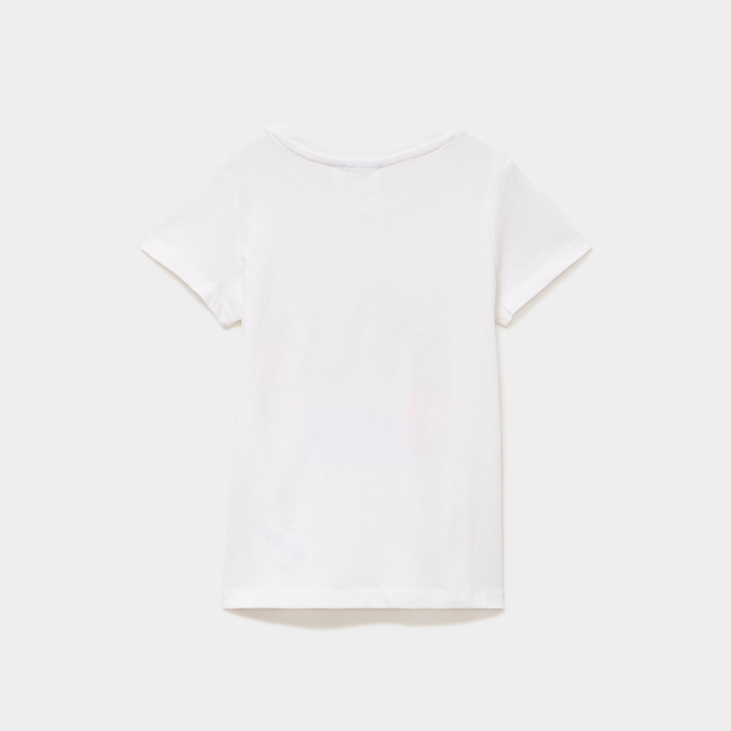 Ensemble pyjama short t-shirt Vaiana blanc fille