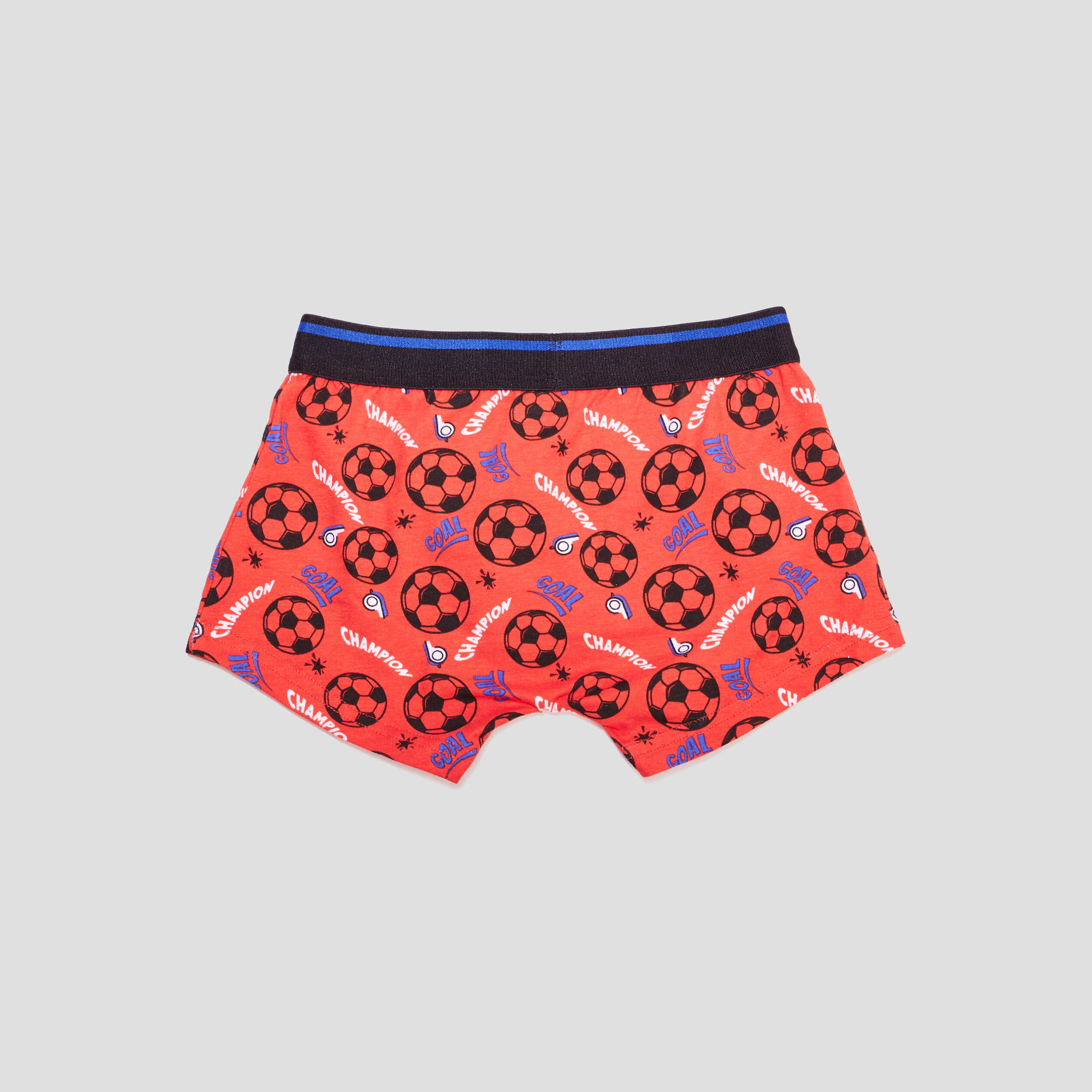 lot 3 boxers football gris garcon Lot 3 boxers football gris garçon