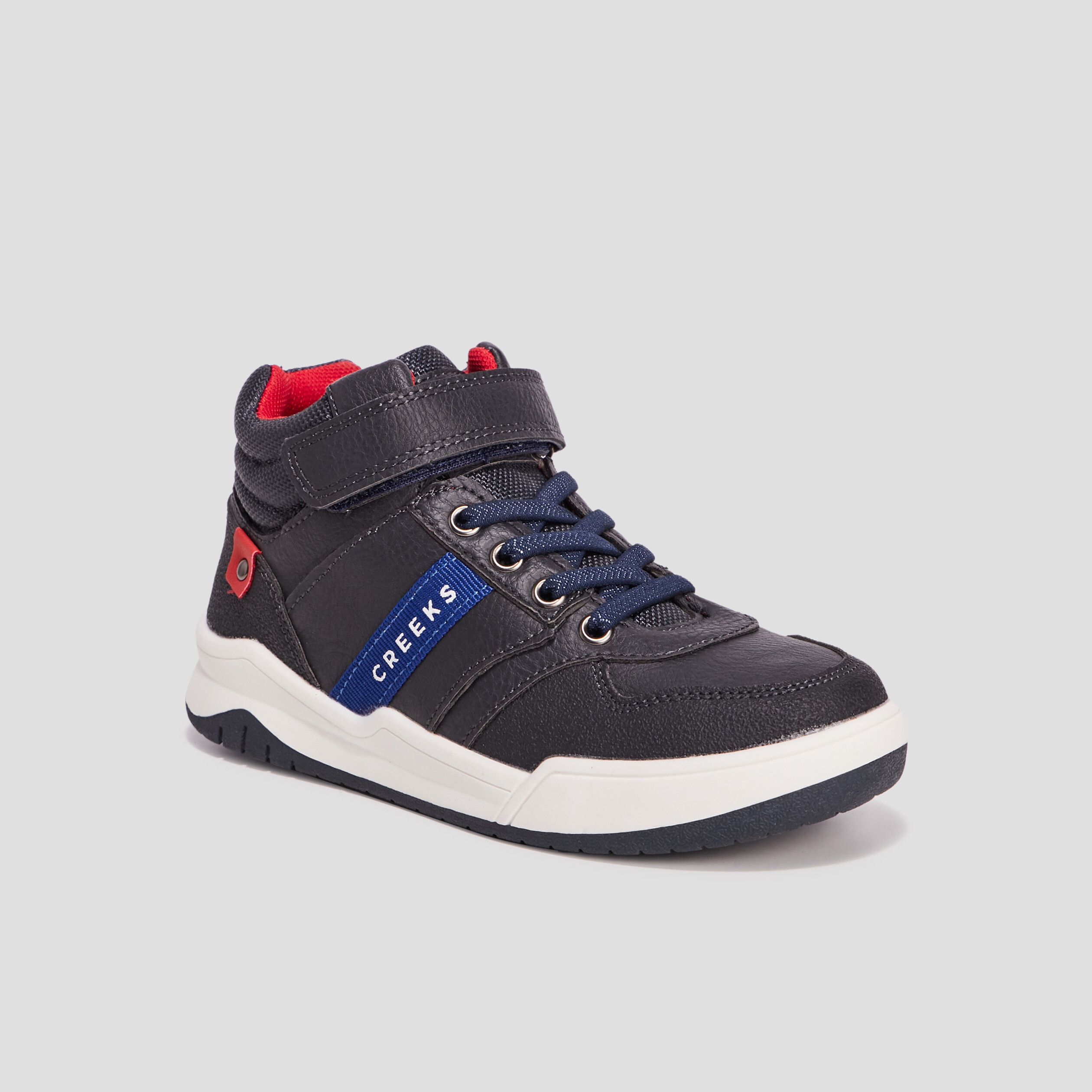 baskets montantes creeks bleu garcon Baskets montantes Creeks bleu garçon
