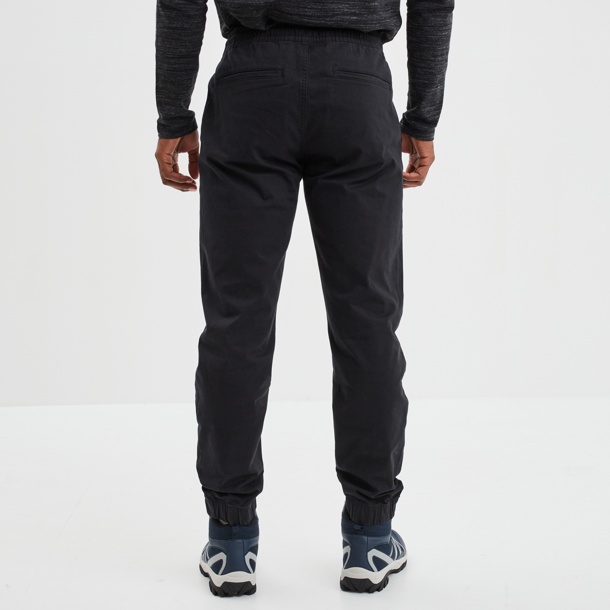 Pantalon jogpant noir homme