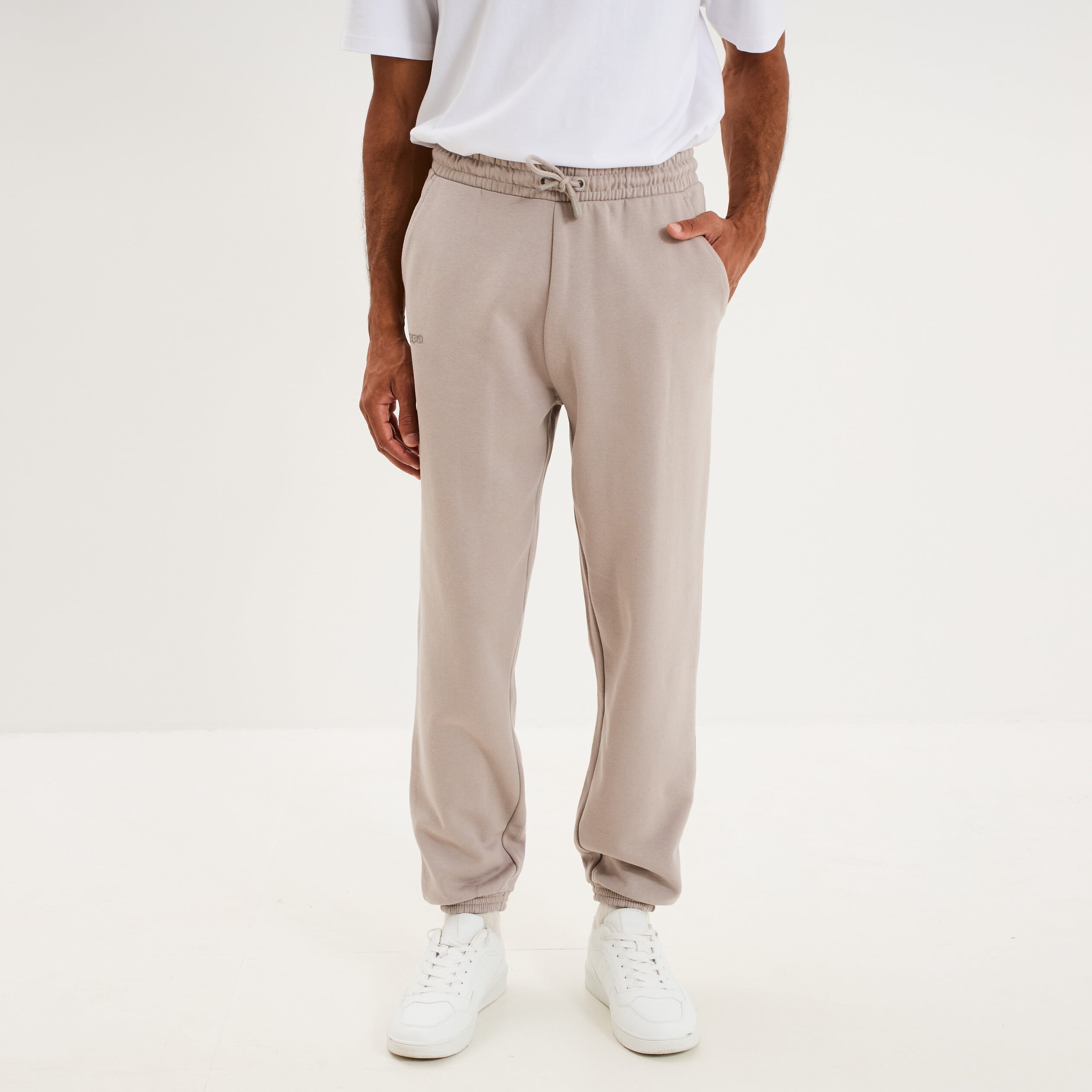 Pantalon de jogging regular Kappa gris clair homme