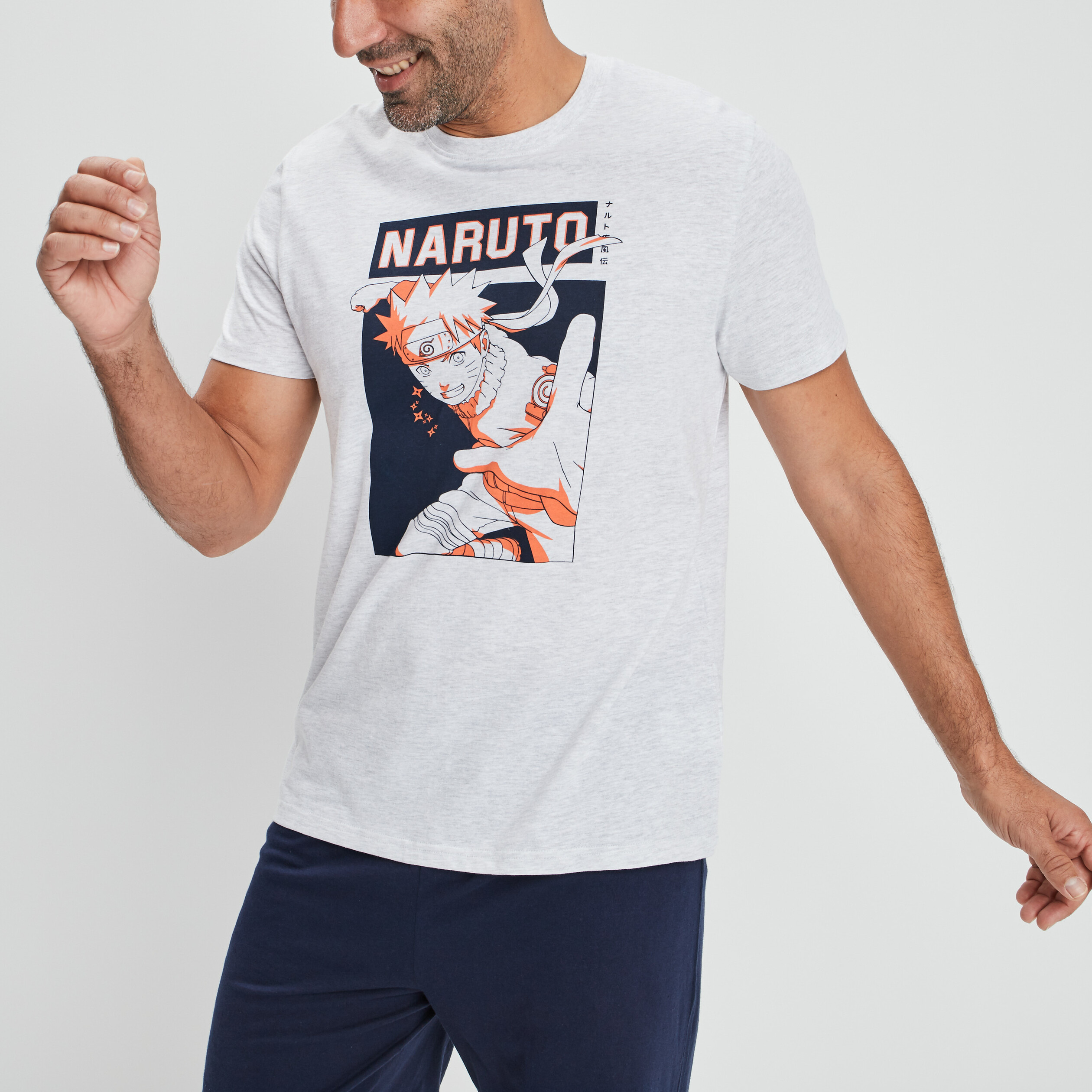 ensemble pyjama 2 pieces naruto noir homme Ensemble pyjama 2 pièces Naruto noir homme