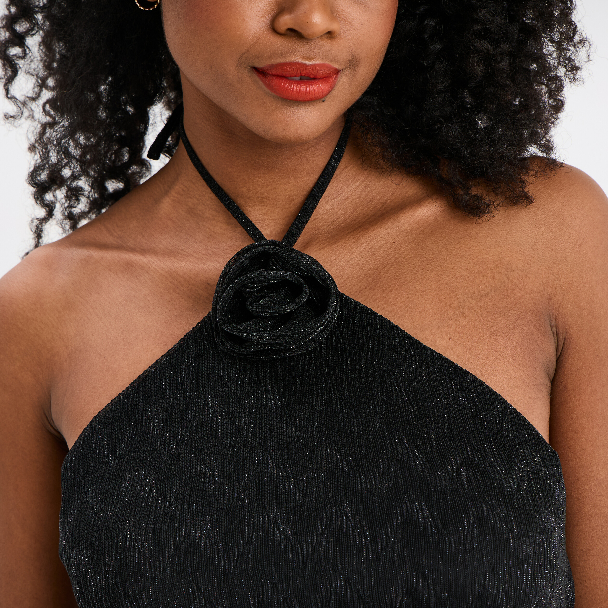 Débardeur Femme Noir Chico’s Taille XS - Bretelles Spaghetti, Décor Perles, Très Bon état