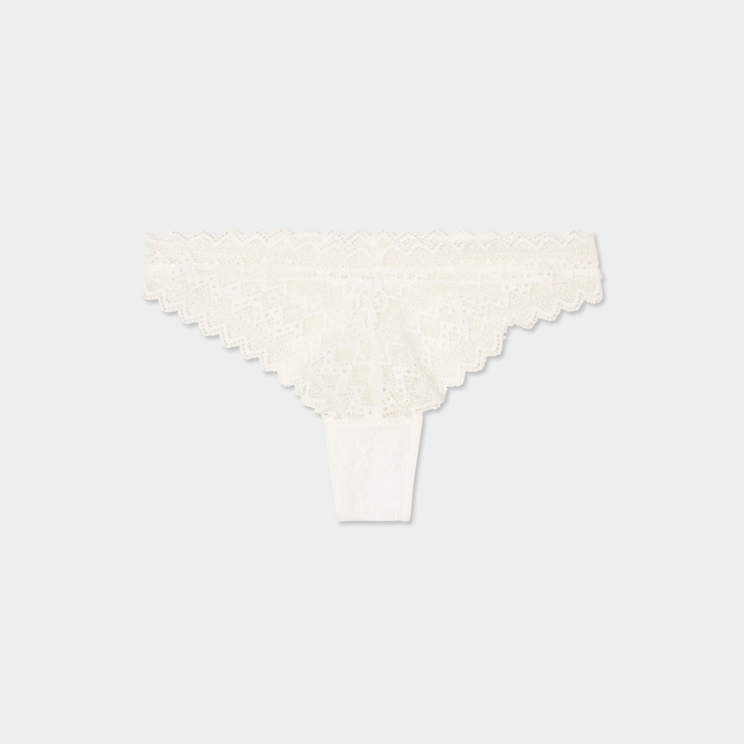 tanga en dentelle blanc femme Tanga en dentelle blanc femme