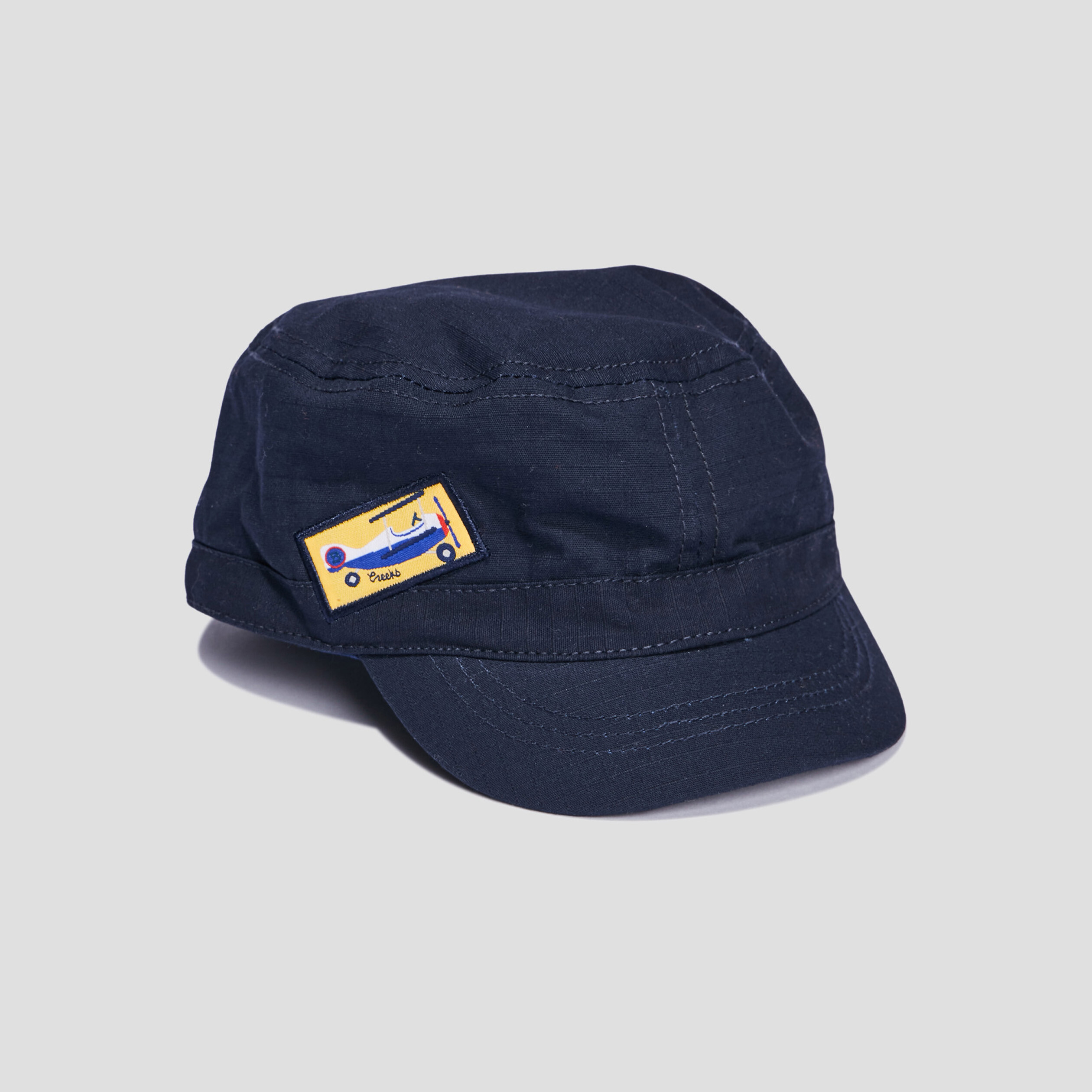 casquette en coton bleu marine bebeg Casquette en coton bleu marine bébé garçon