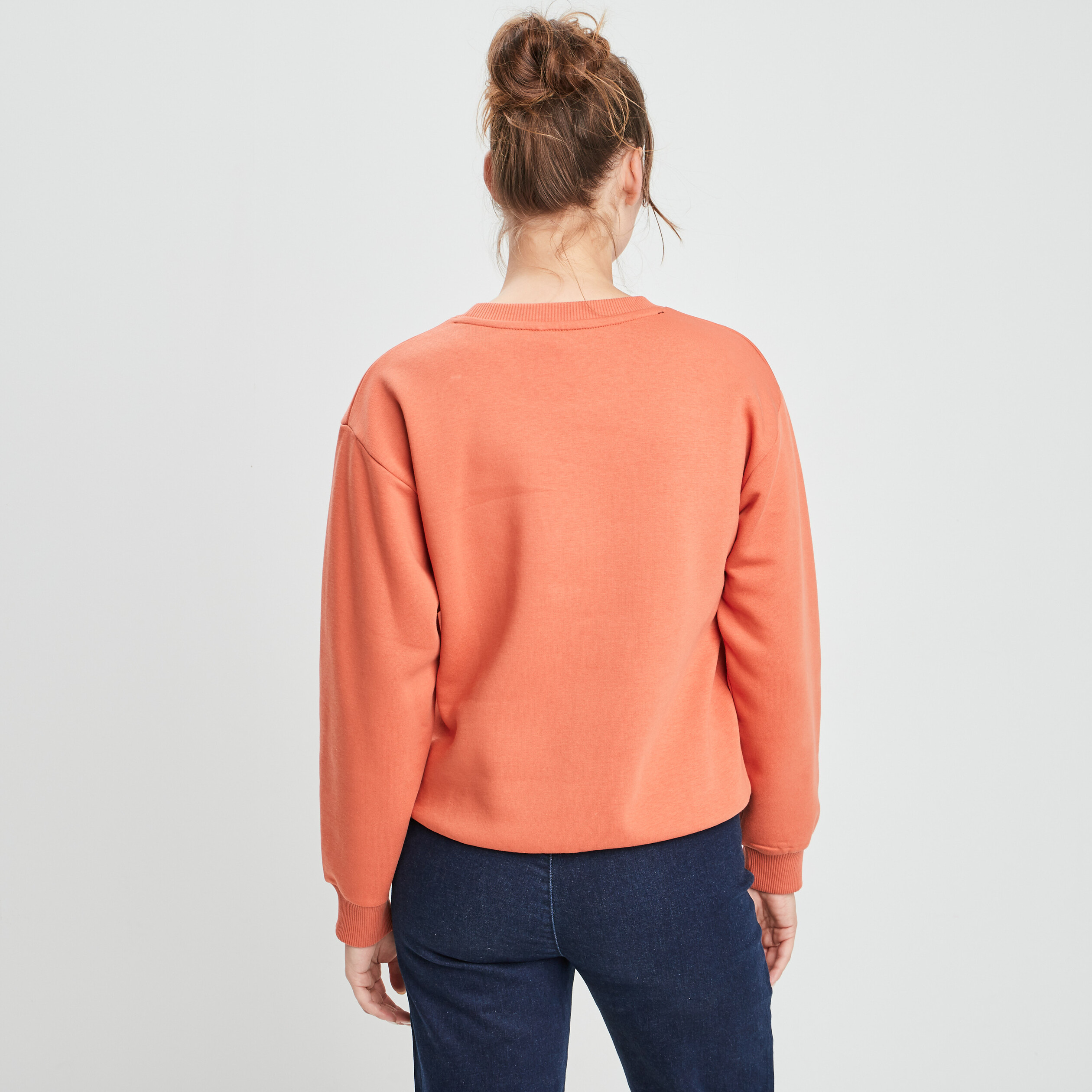 sweat donald orange femme Sweat Donald orange femme