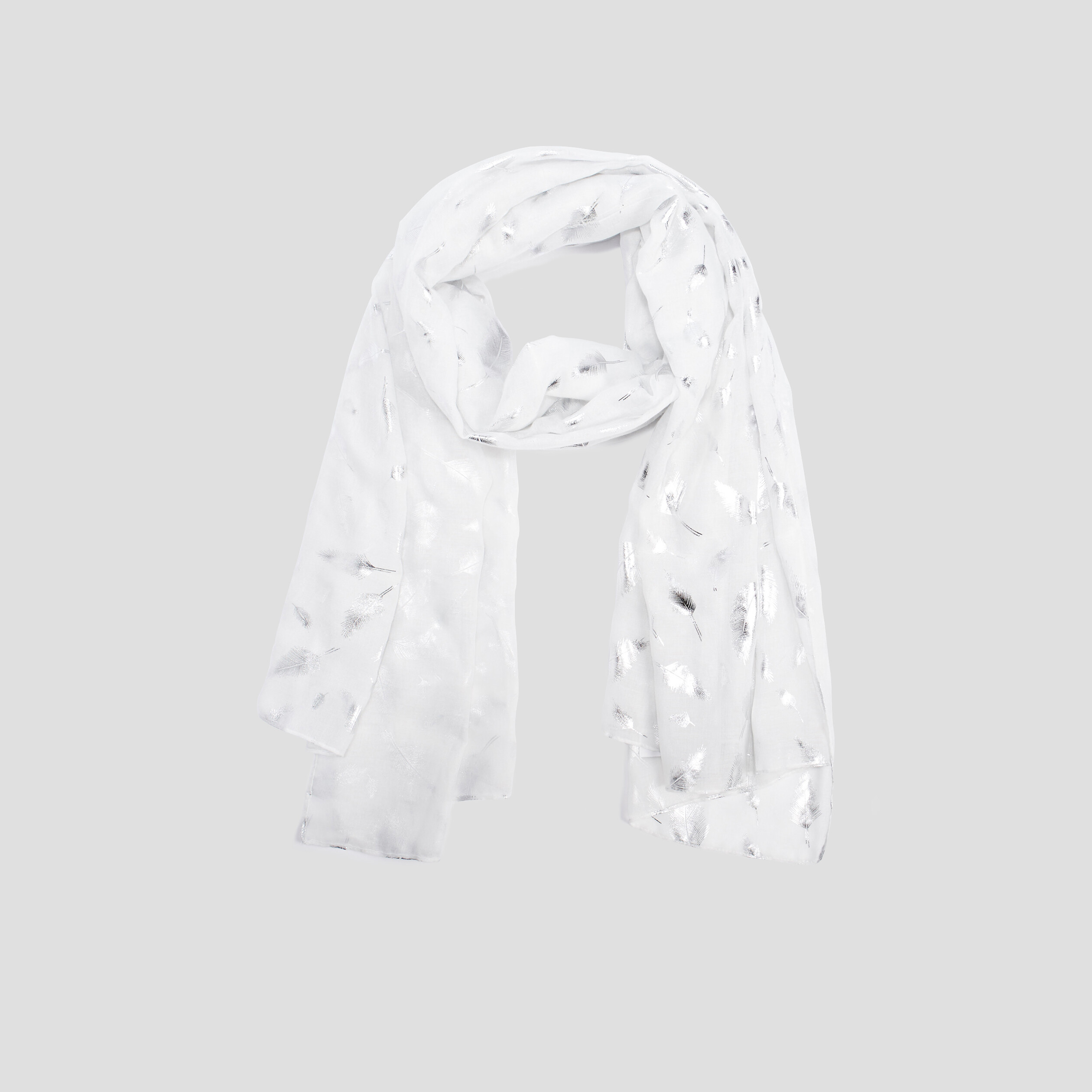Foulard ecru femme