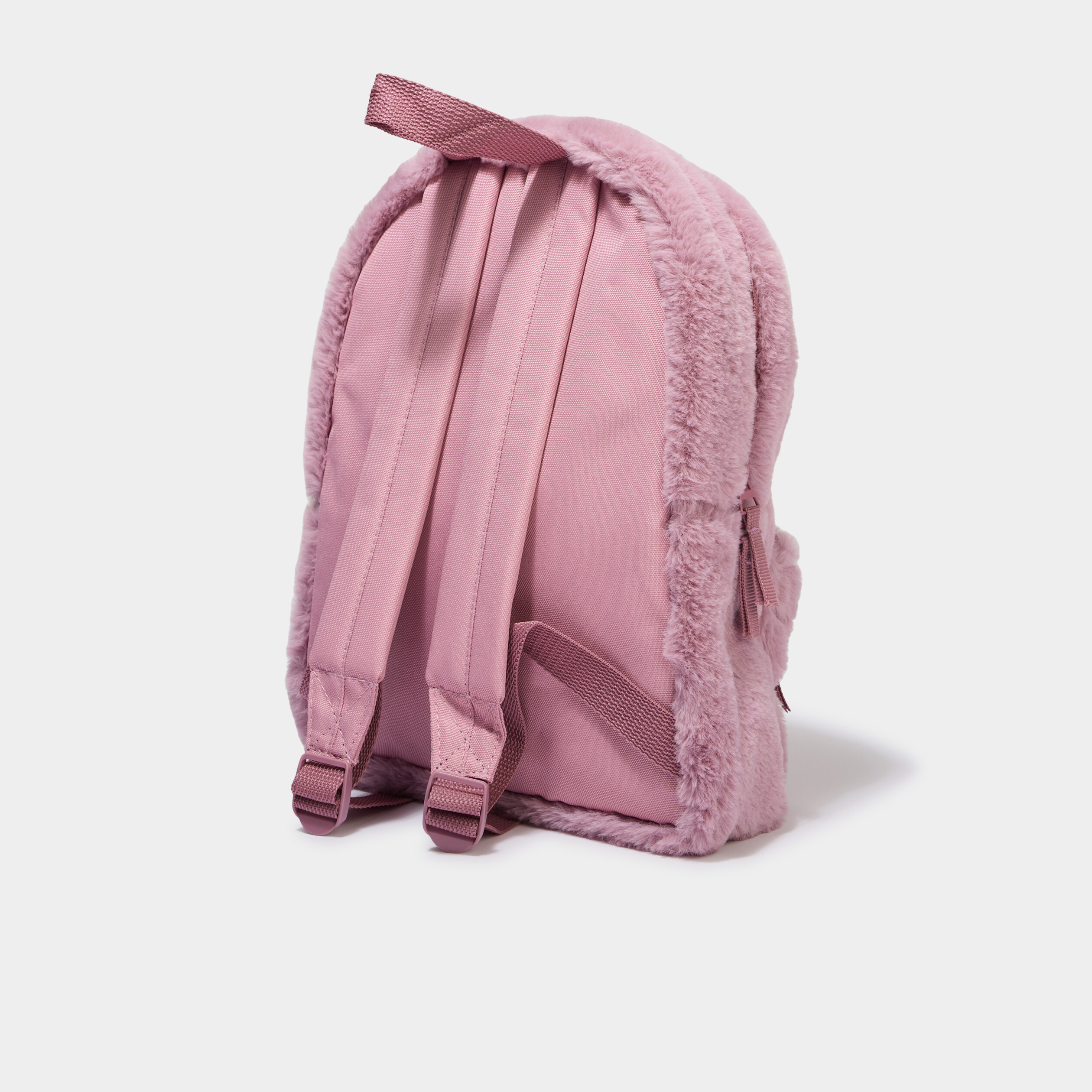 Sac &agrave; dos fausse fourrure Kuromi multicolore fille