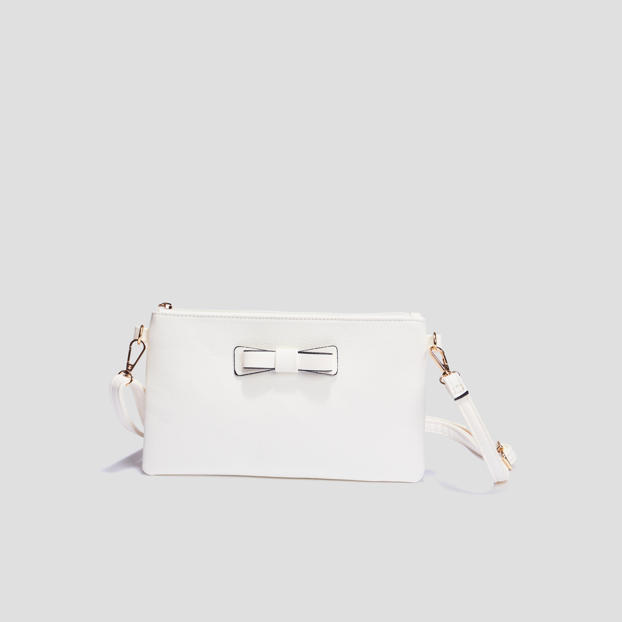 sac pochette en bandouliere blanc femme Sac pochette en bandoulière blanc femme