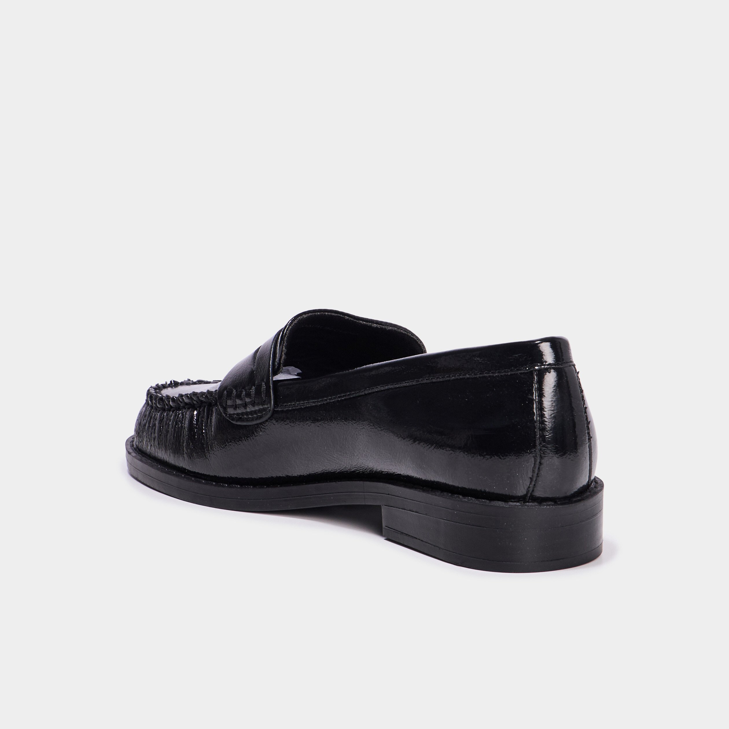 mocassins vernis noir femme Mocassins vernis noir femme