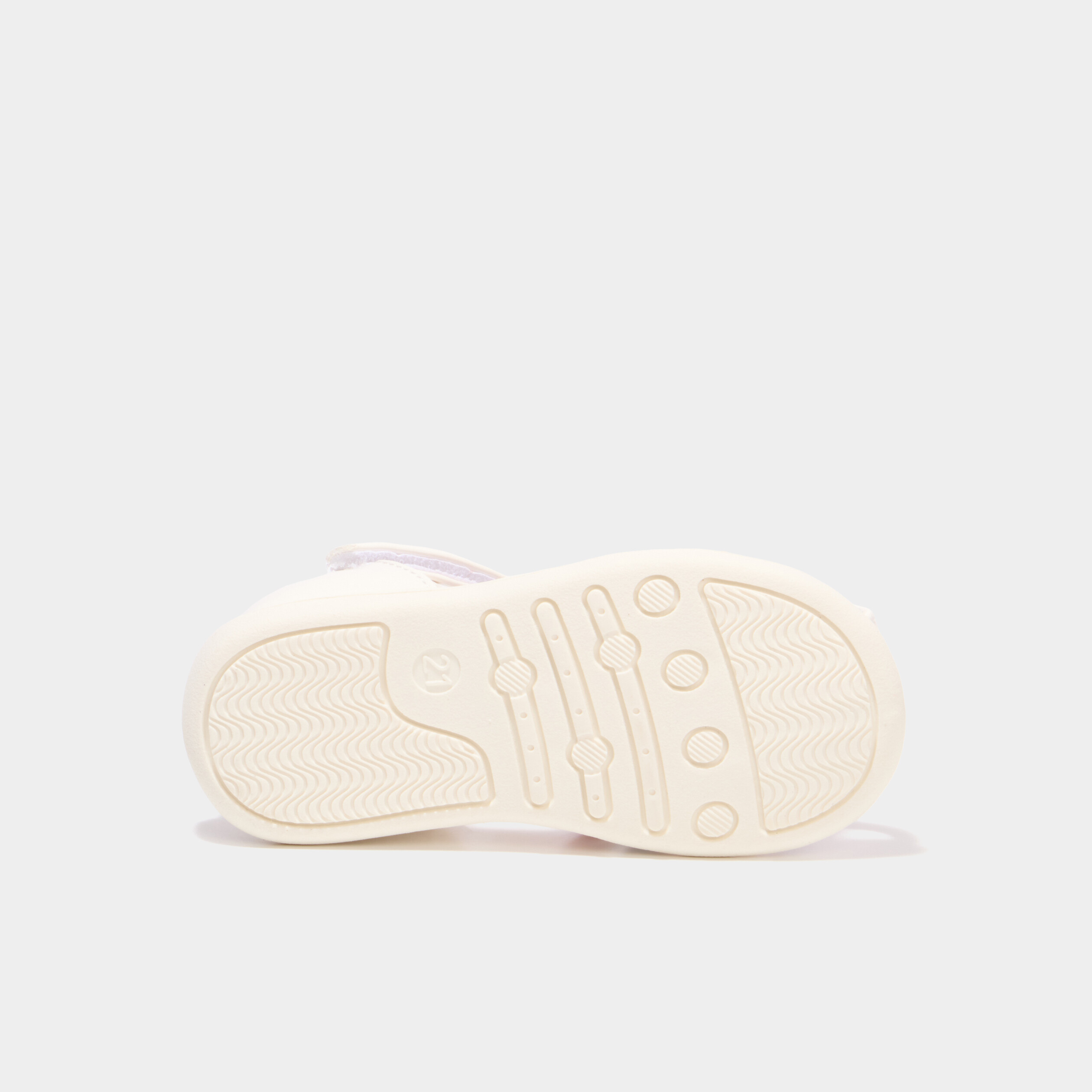 Sandales &agrave; scratchs semelle souple multicolore b&eacute;b&eacute; fille