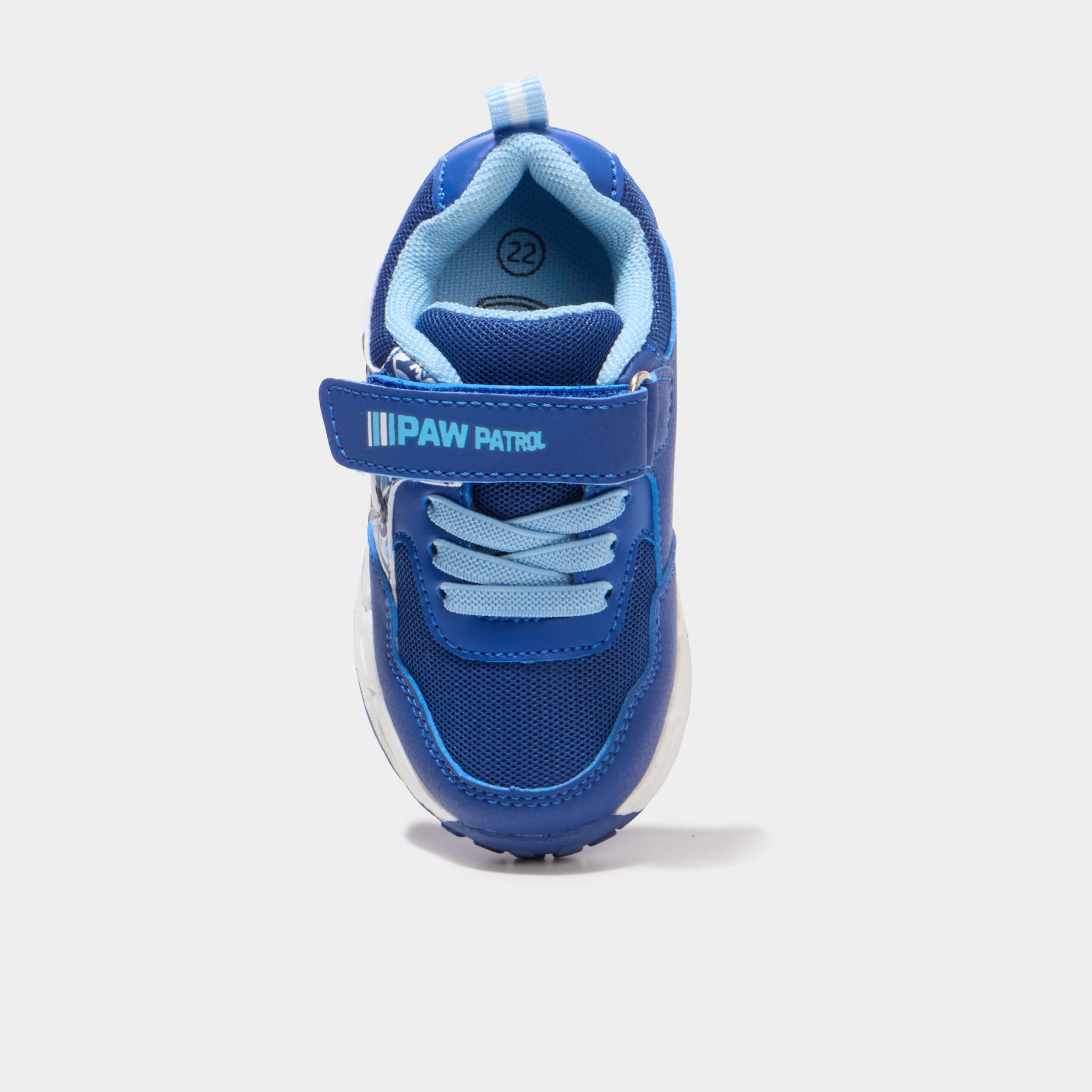 Baskets running lumineuses Paw Patrol bleu b&eacute;b&eacute; gar&ccedil;on