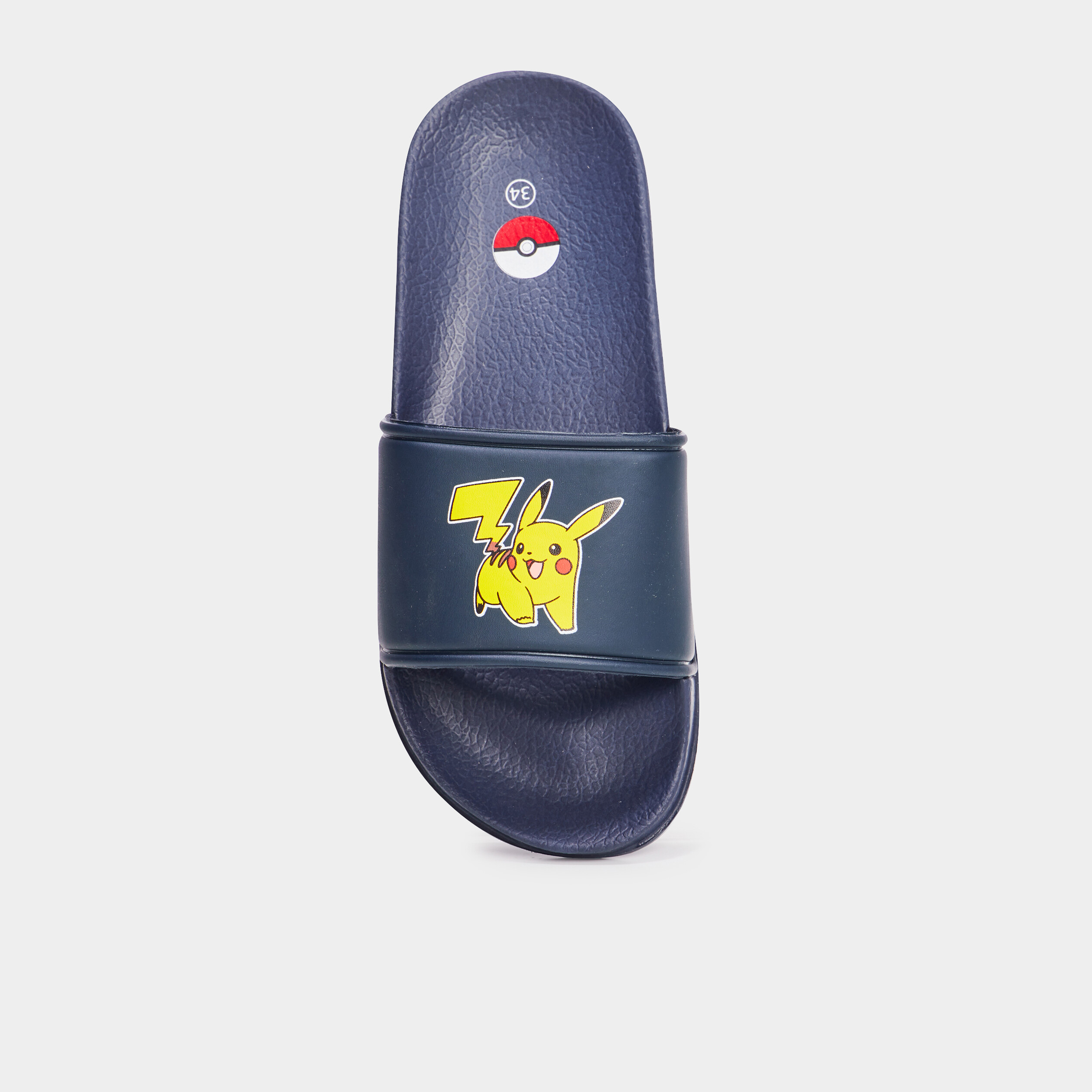 claquettes pokemon pikachu bleu marine garcon Claquettes Pokémon Pikachu bleu marine garçon
