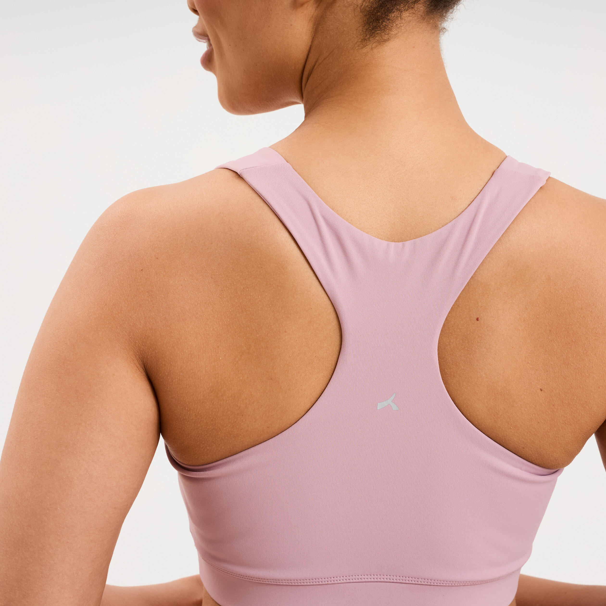 Brassi&egrave;re de sport dos nageur mauve femme