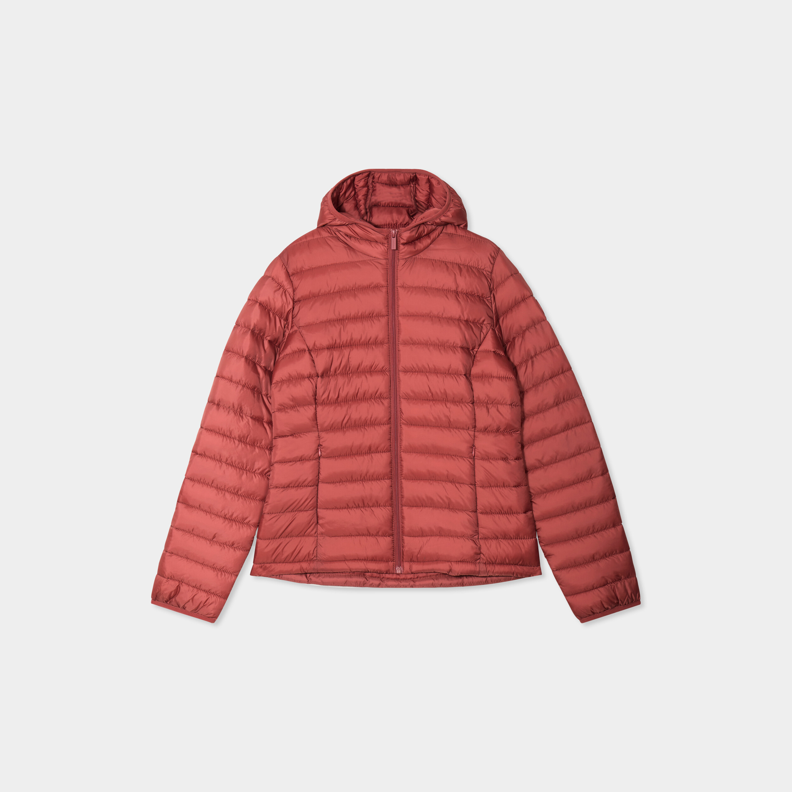doudoune legere deperlante a capuche vieux rose femme Doudoune légère déperlante à capuche vieux rose femme
