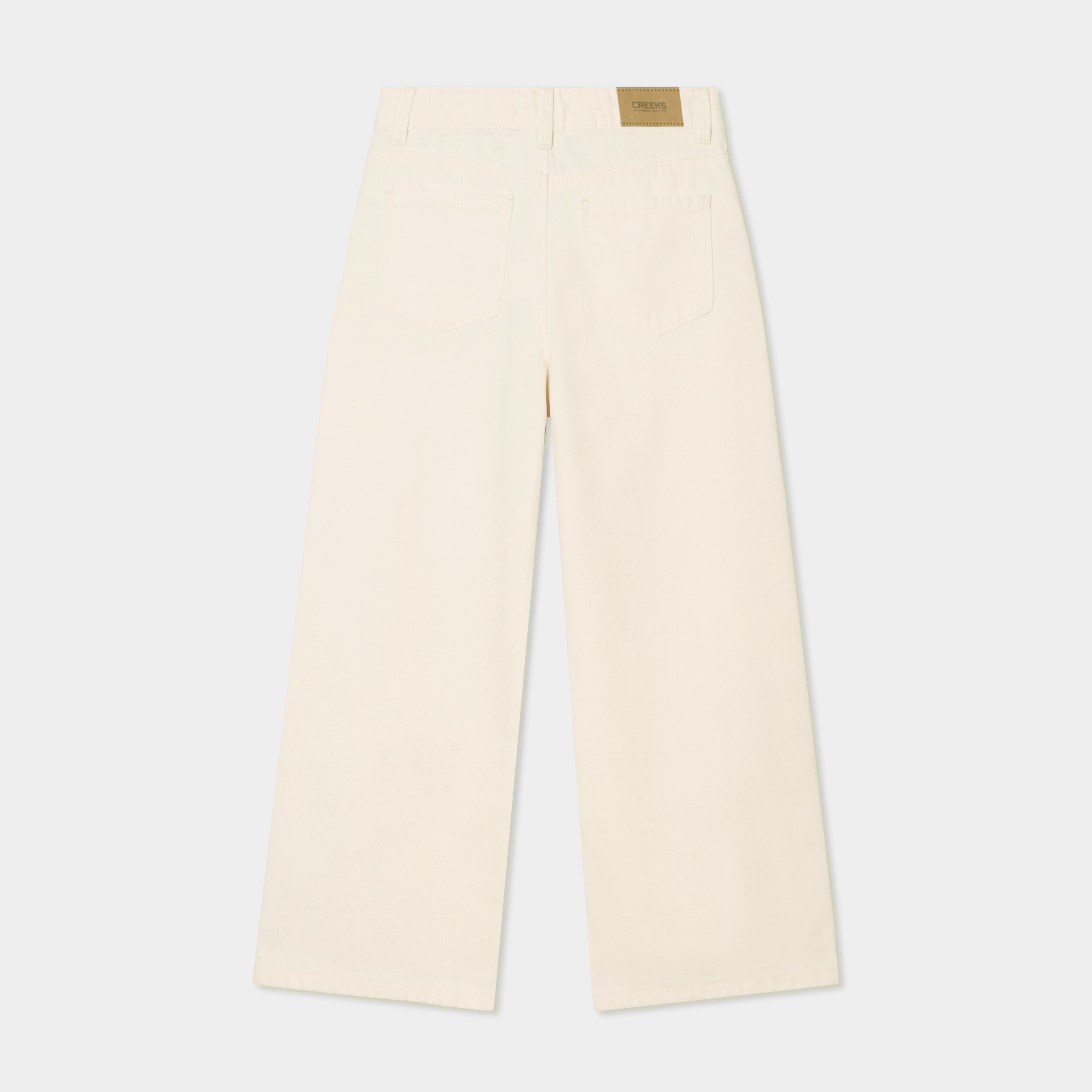 Pantalon Kaki Beige Crazy 8 Taille 8 Fille - Neuf Avec étiquettes, Ourlet Brut (raw Hem)