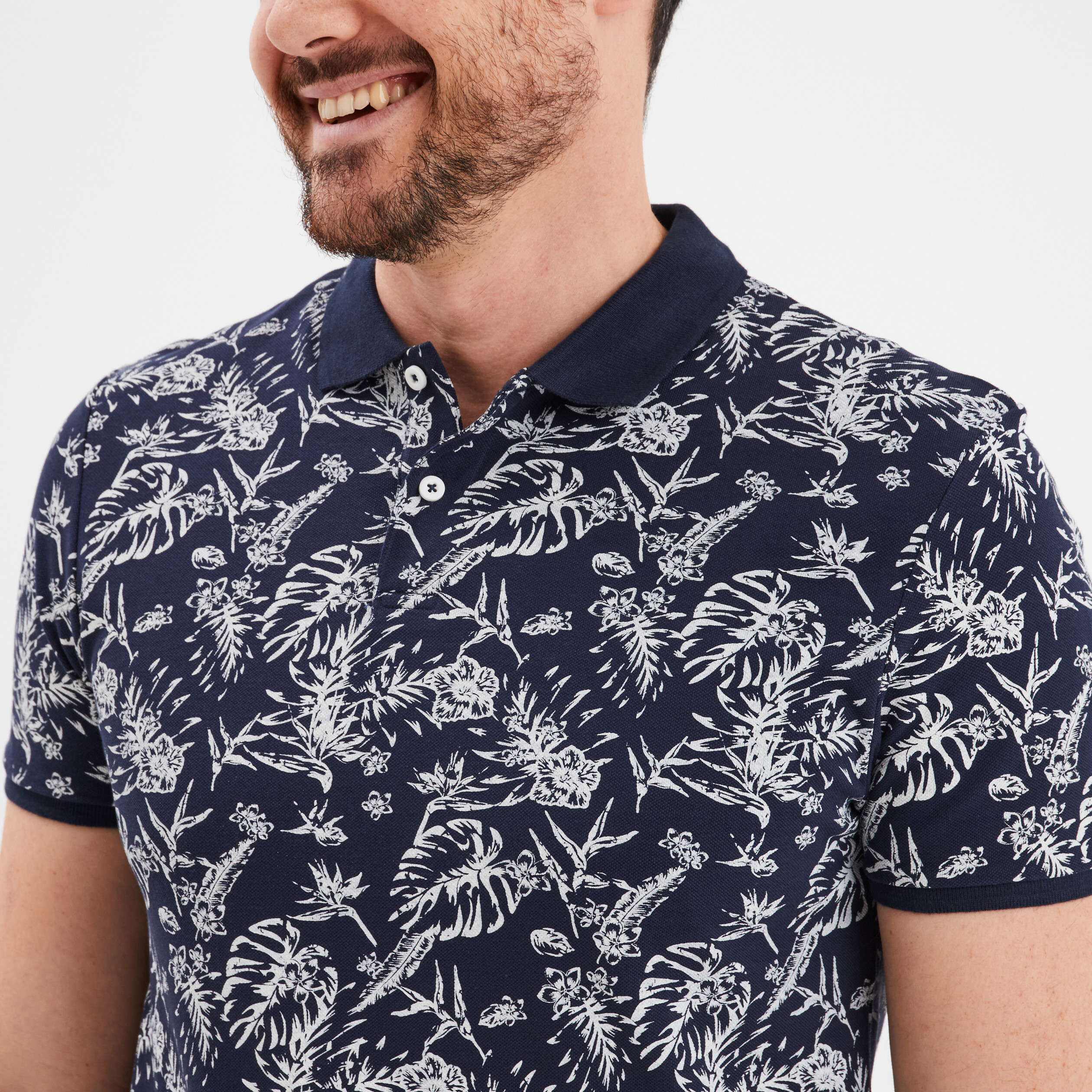 polo droit manches courtes coton bleu marine homme Polo droit manches courtes coton bleu marine homme