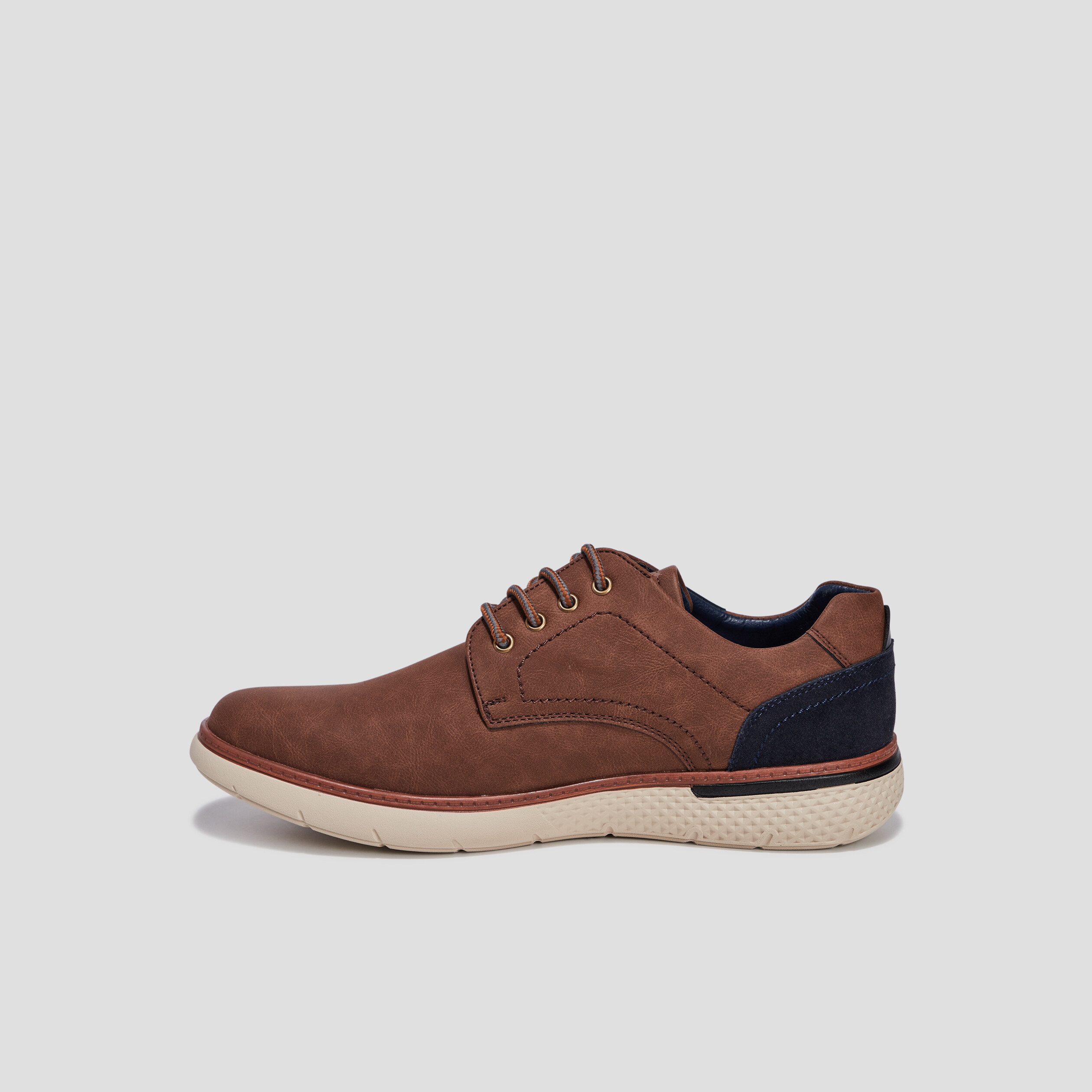 derbies a lacets marron homme Derbies à lacets marron homme