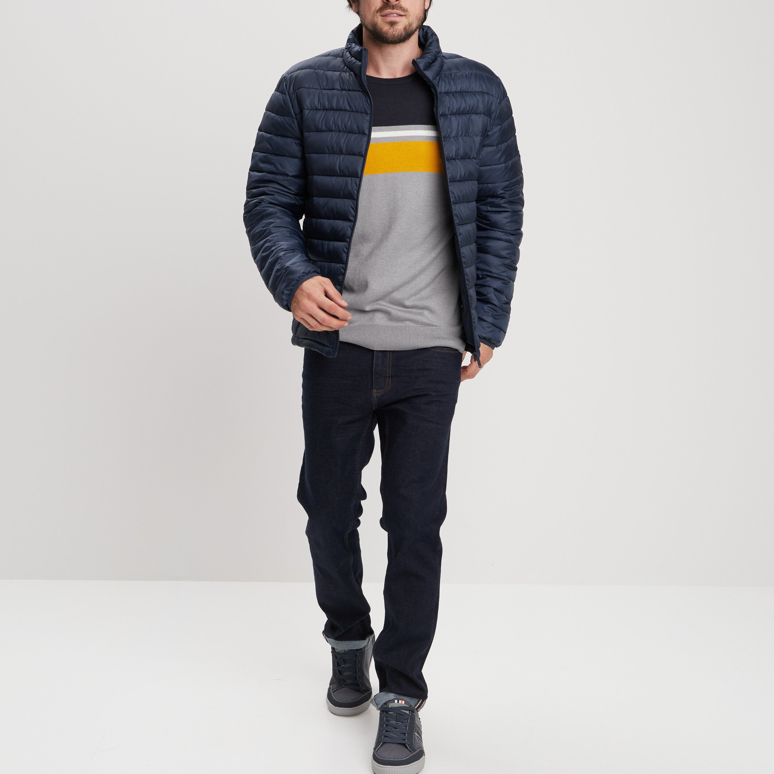 Pull fin gris deals