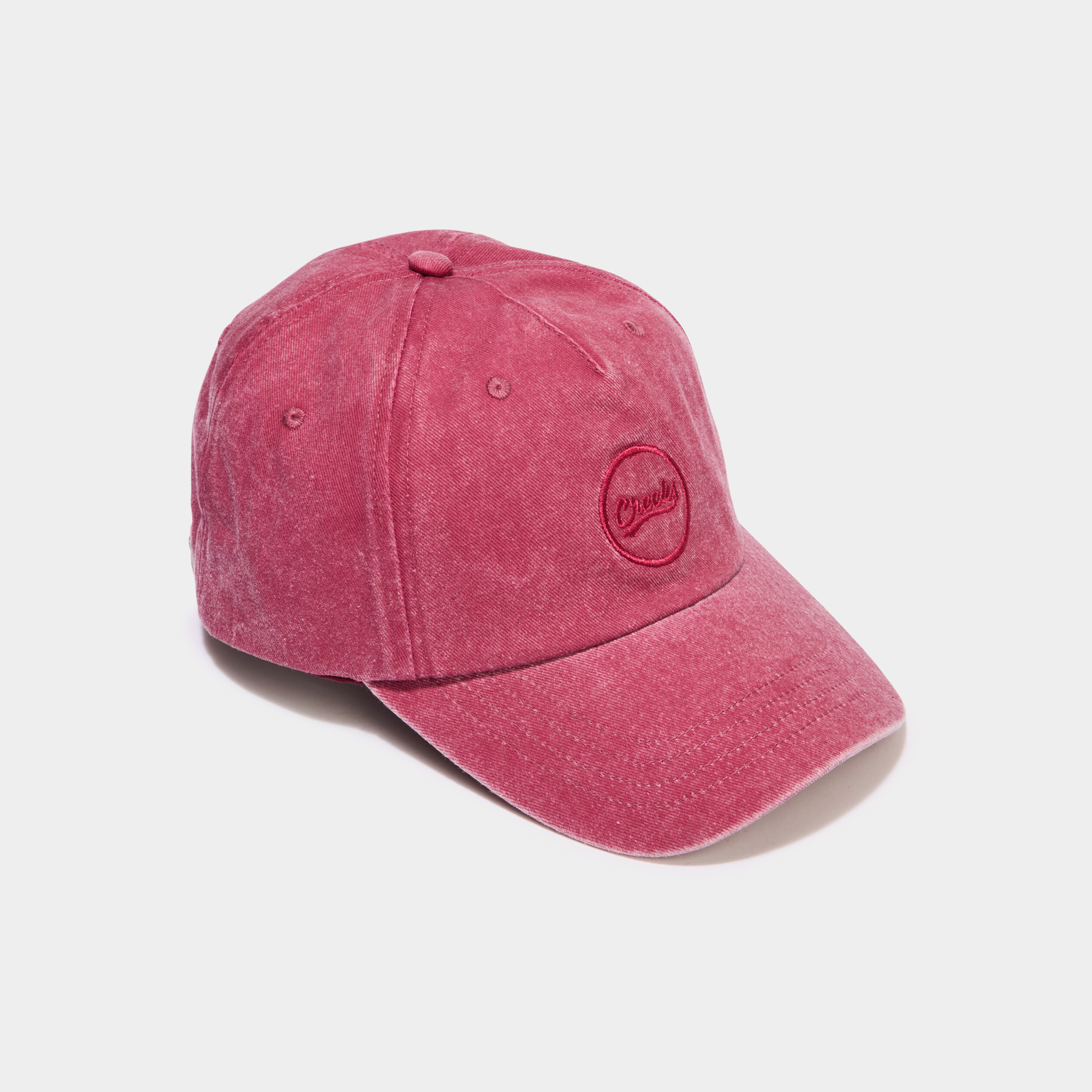 Casquette bordeaux femme