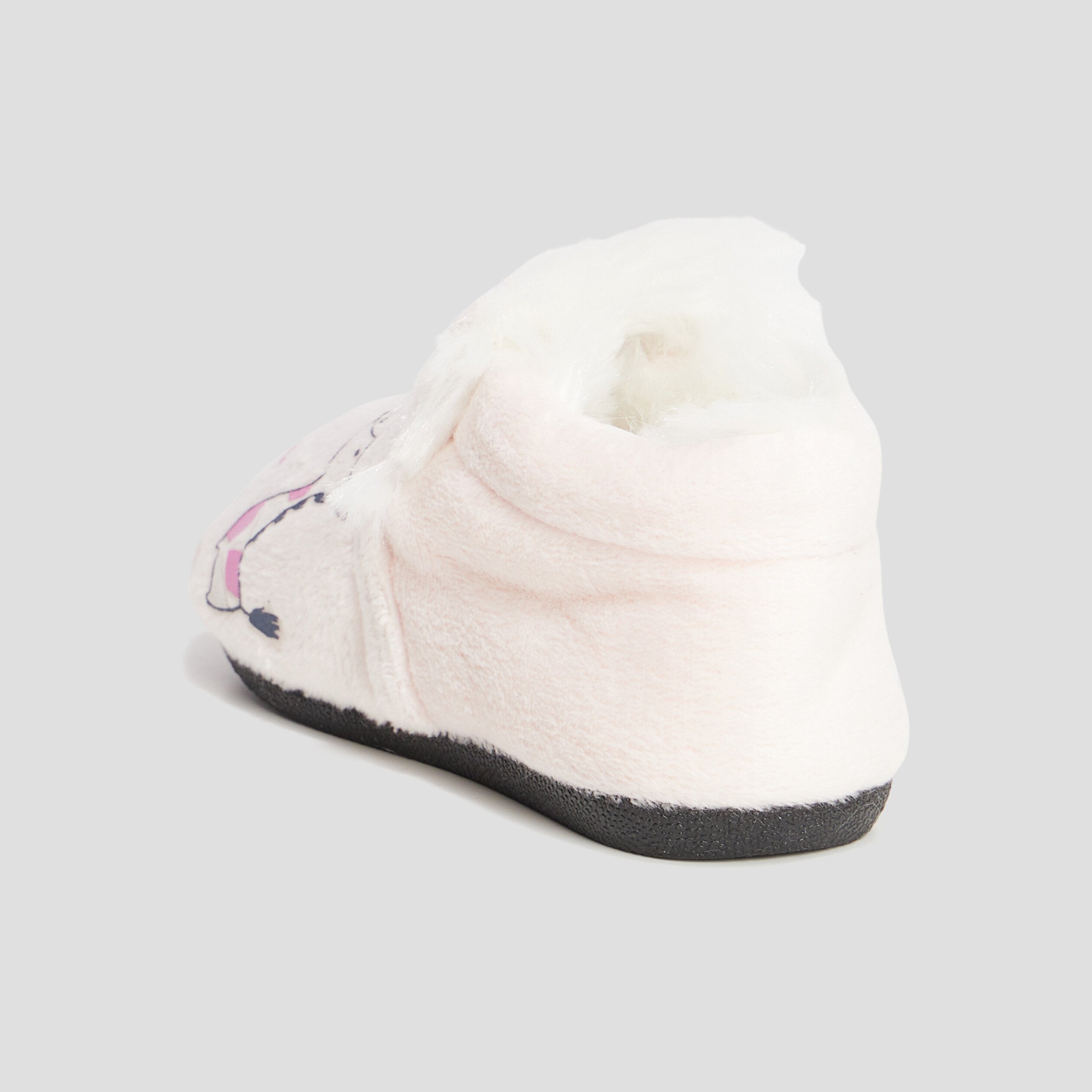 chaussons avec motif rose bebef Chaussons avec motif rose bébé fille