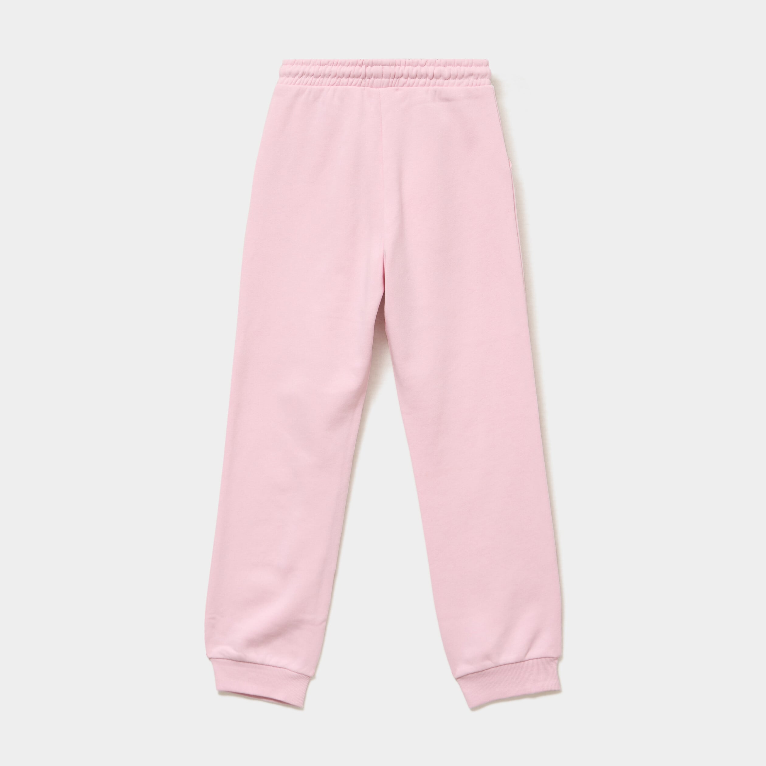 Pantalon de jogging molleton rose clair fille