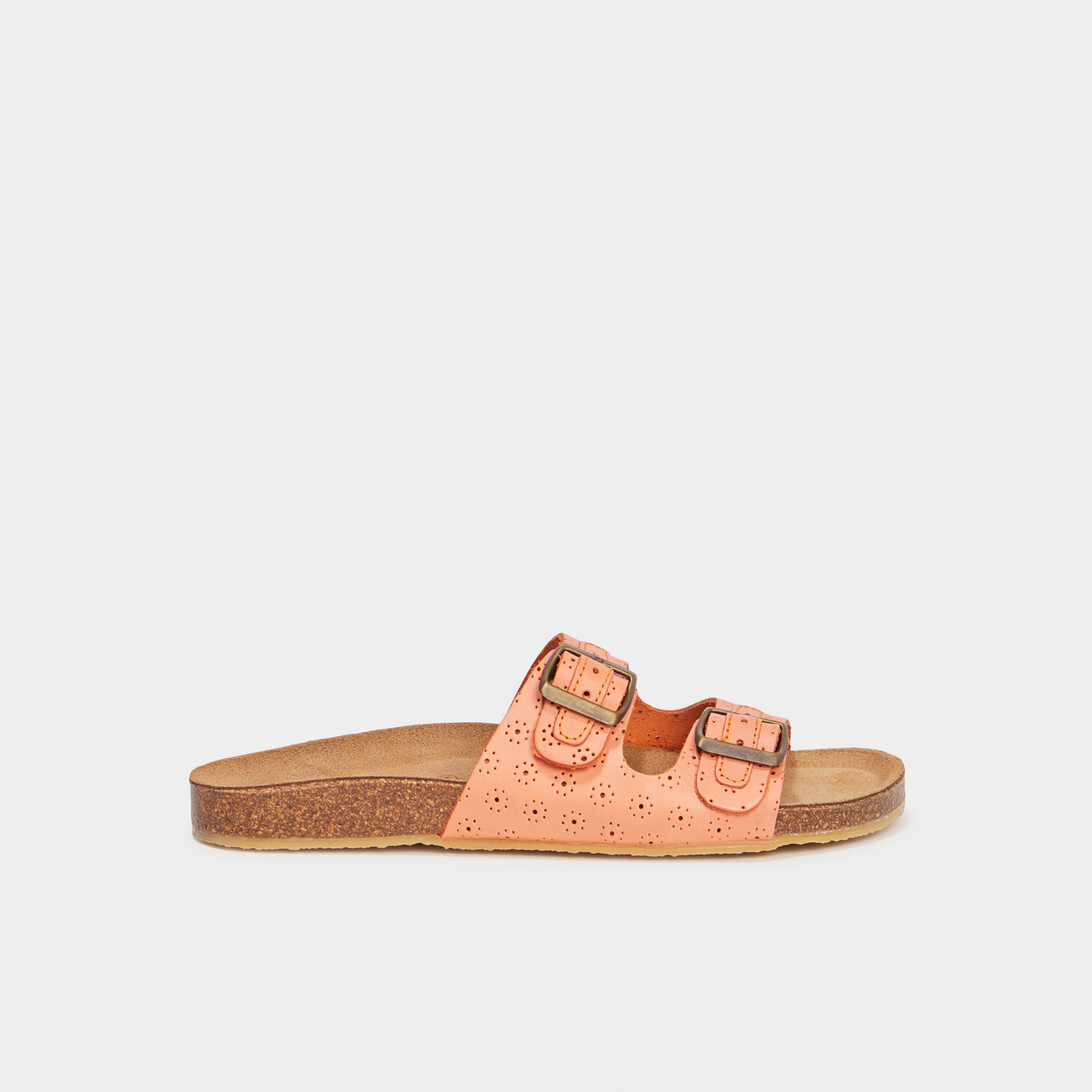 mules en cuir kickers ecolog rose femme Mules en cuir Kickers Ecolog rose femme
