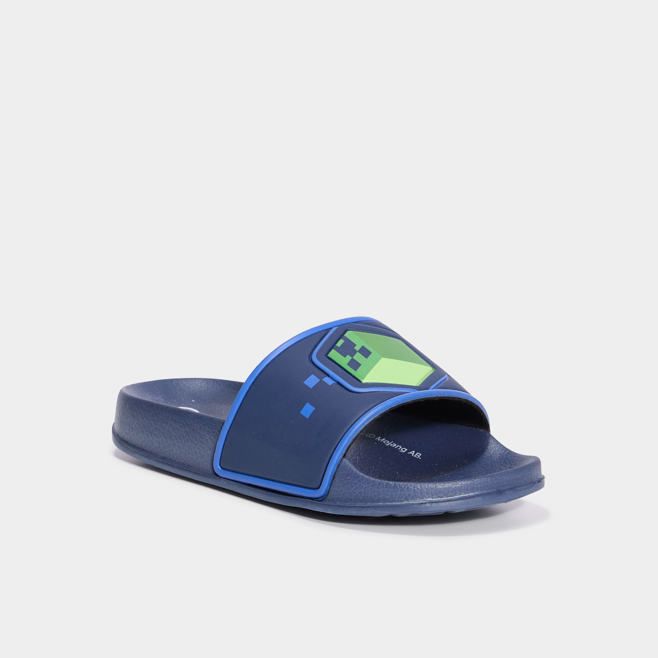 mules de plage minecraft multicolore garcon Mules de plage Minecraft multicolore garçon