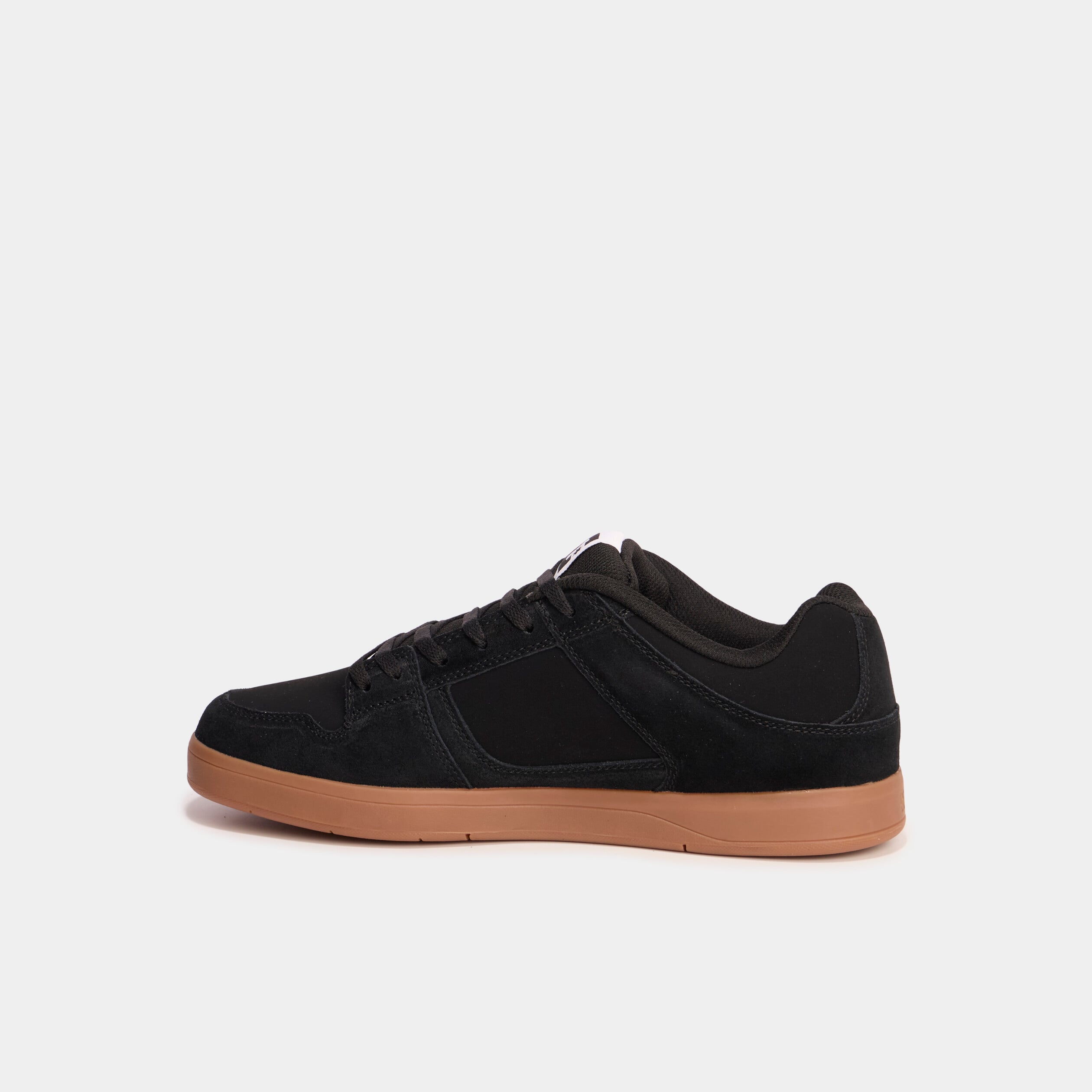 Baskets en cuir su&eacute;dine antid&eacute;rapantes camel homme