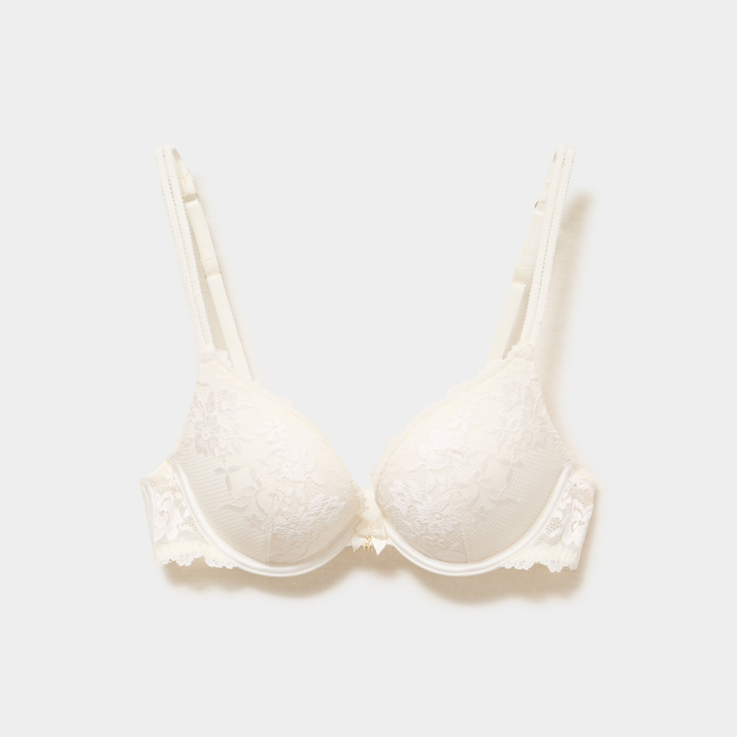 Soutien-gorge maxi push-up blanc femme