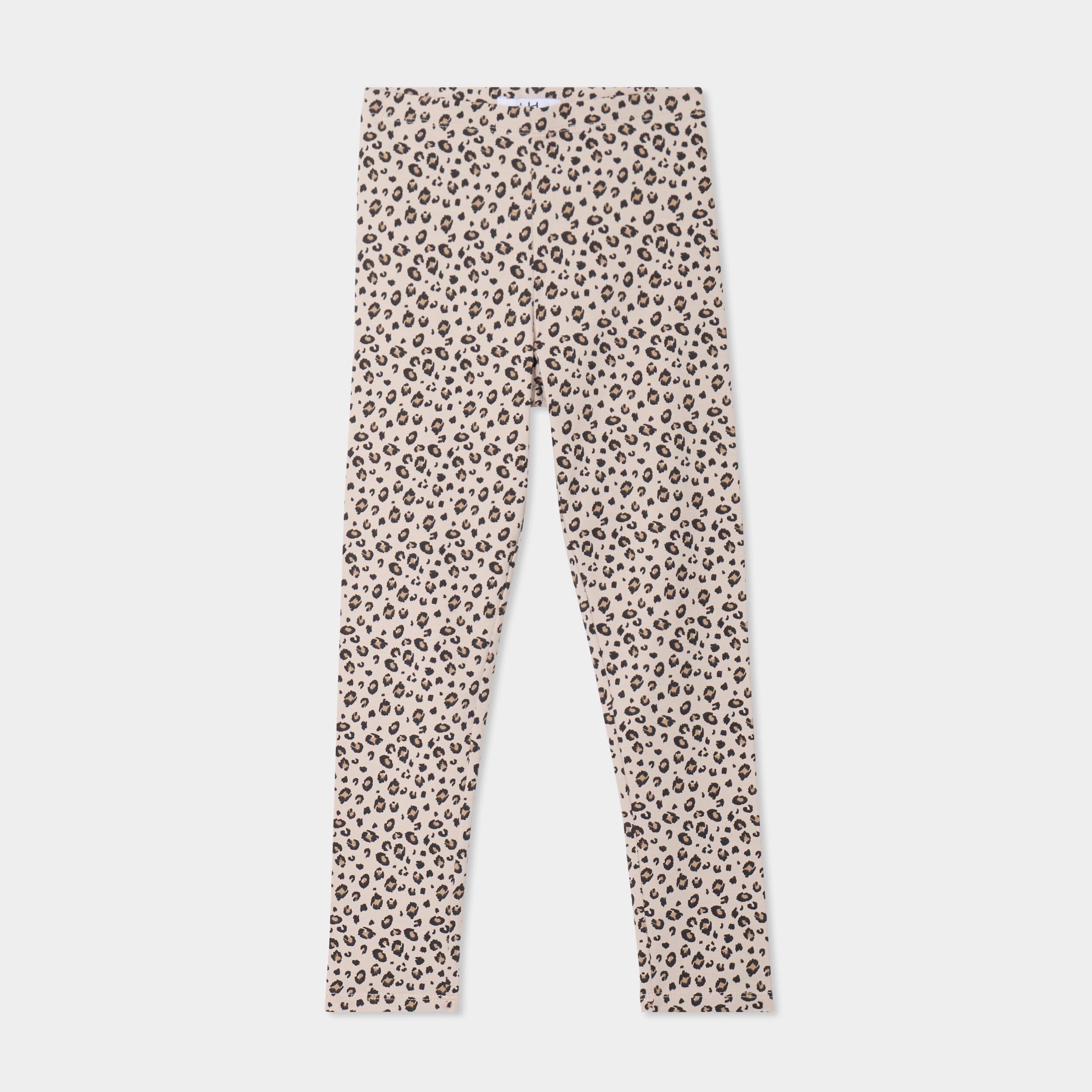 Legging taille &eacute;lastiqu&eacute;e coton sable fille