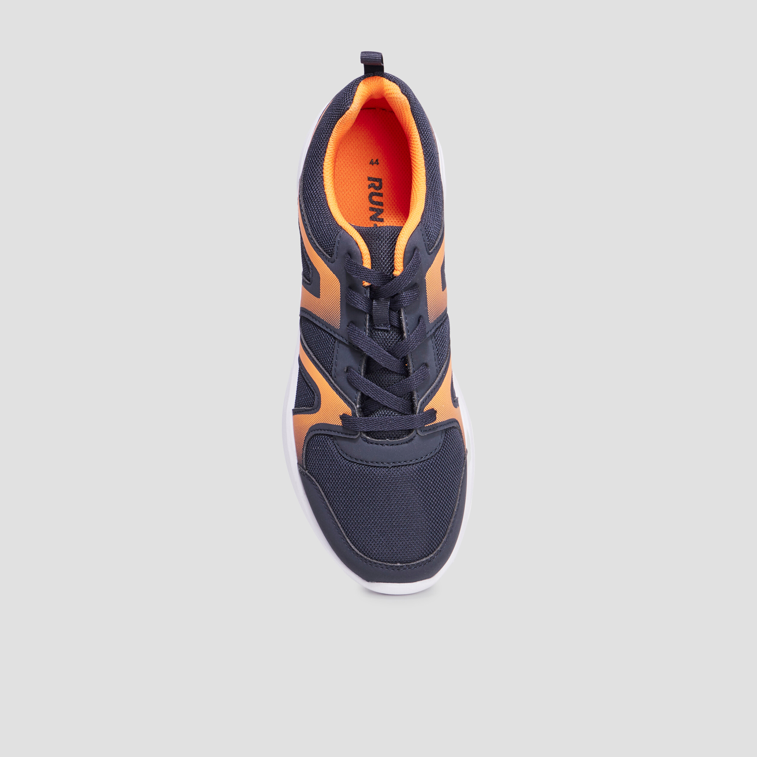 Baskets running lacets Rexited bleu marine homme