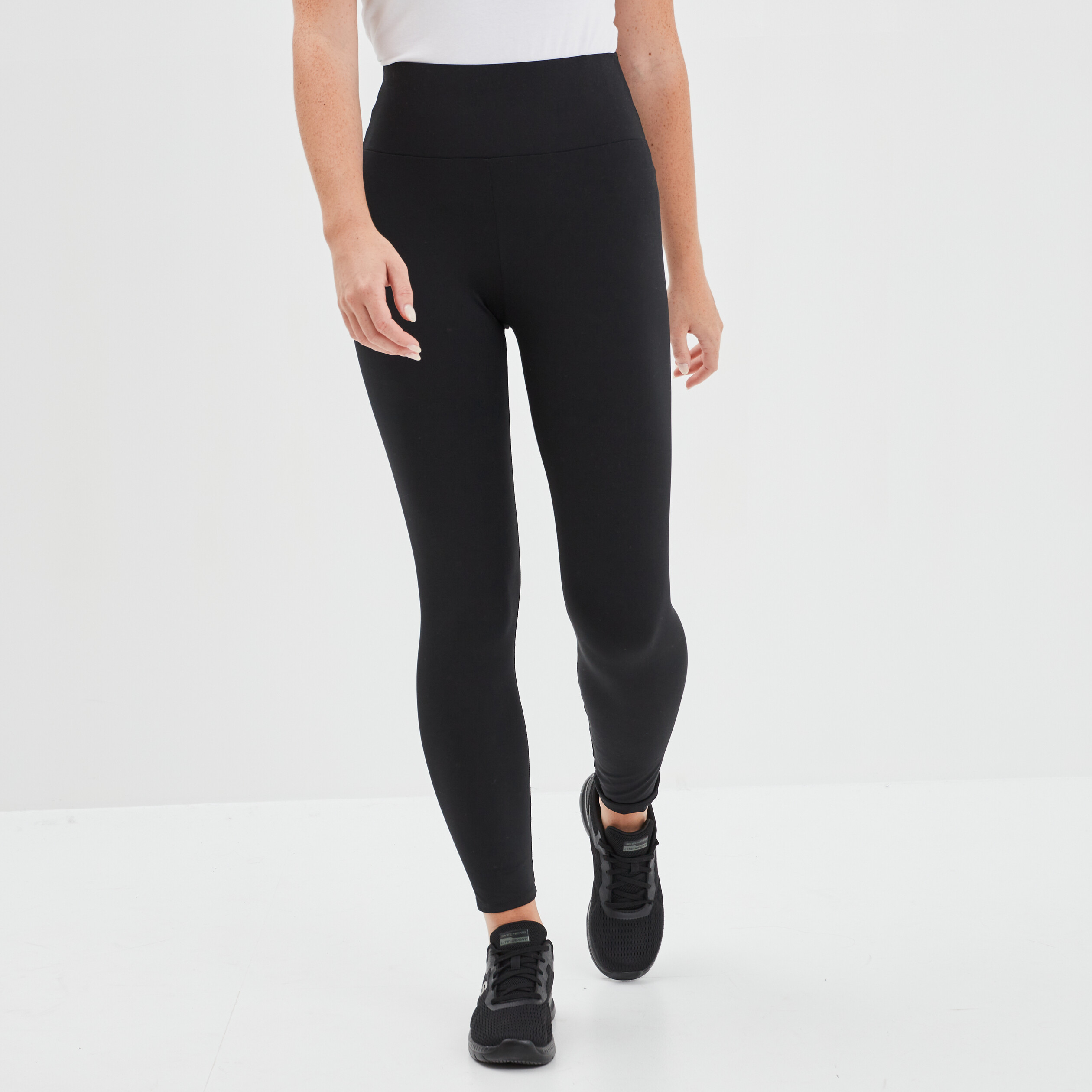 Legging taille extra haute noir femme