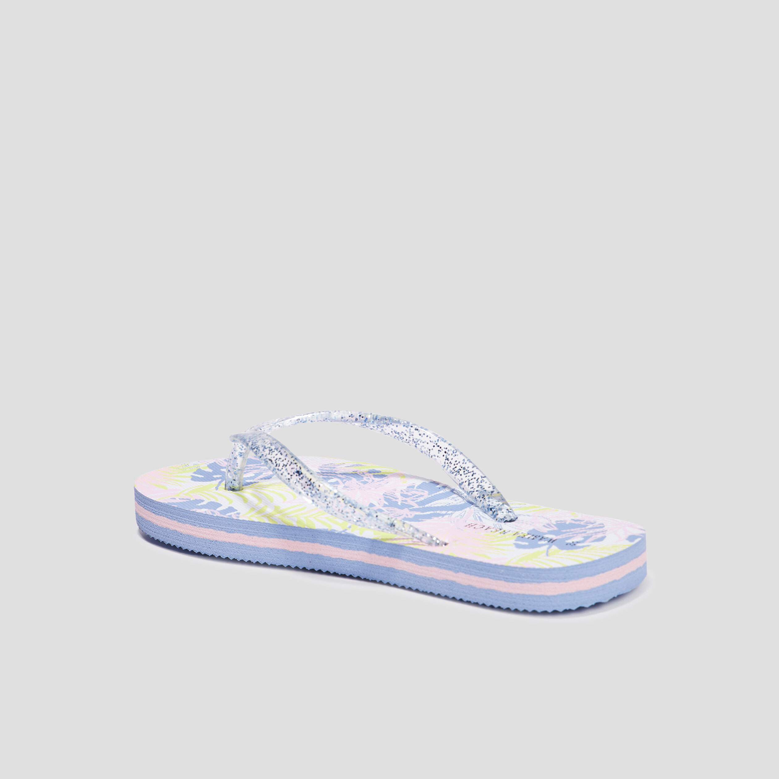 tongs details pailletes wamea beach multicolore fille Tongs détails pailletés Wamea Beach multicolore fille