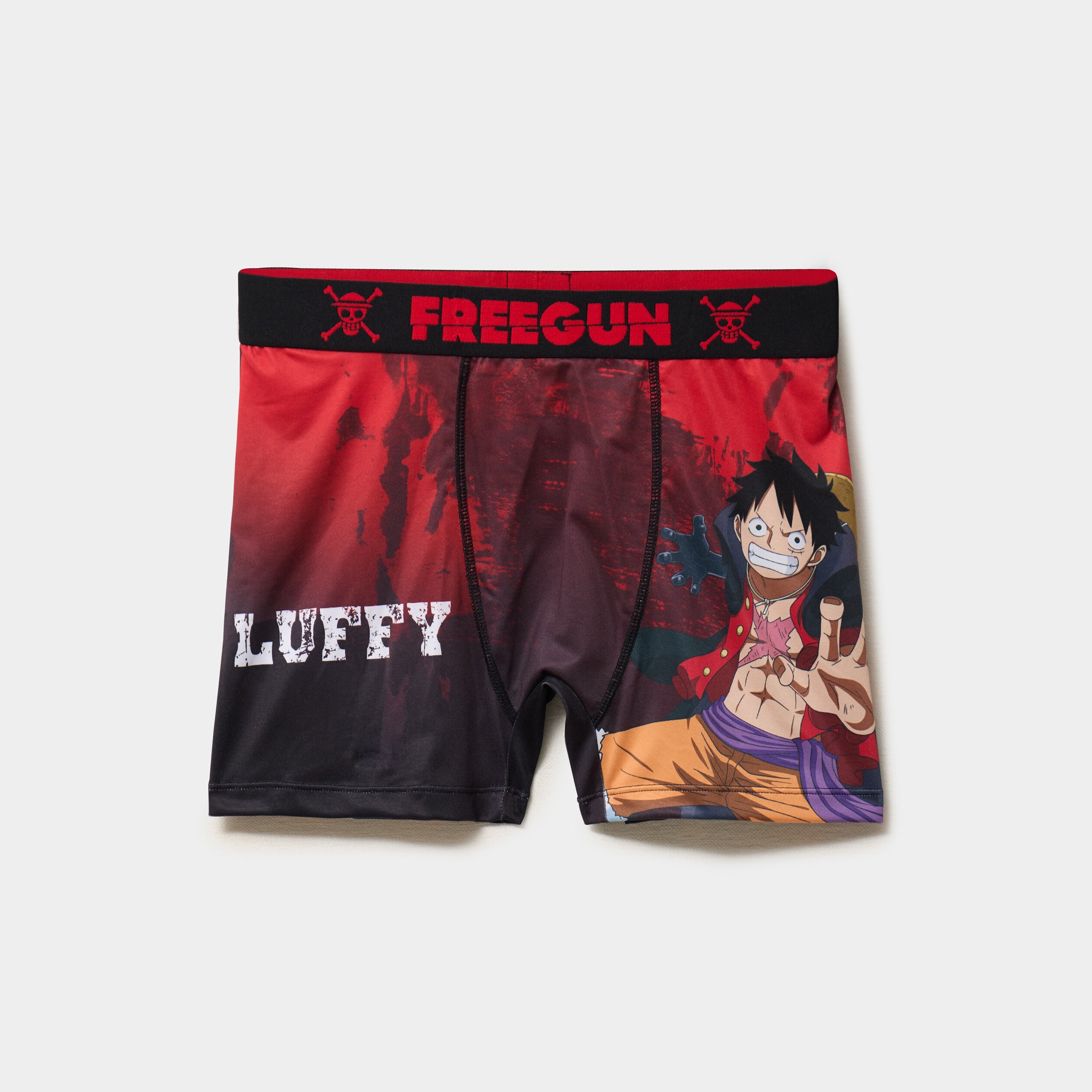 boxer one piece luffy rouge homme Boxer One Piece Luffy rouge homme