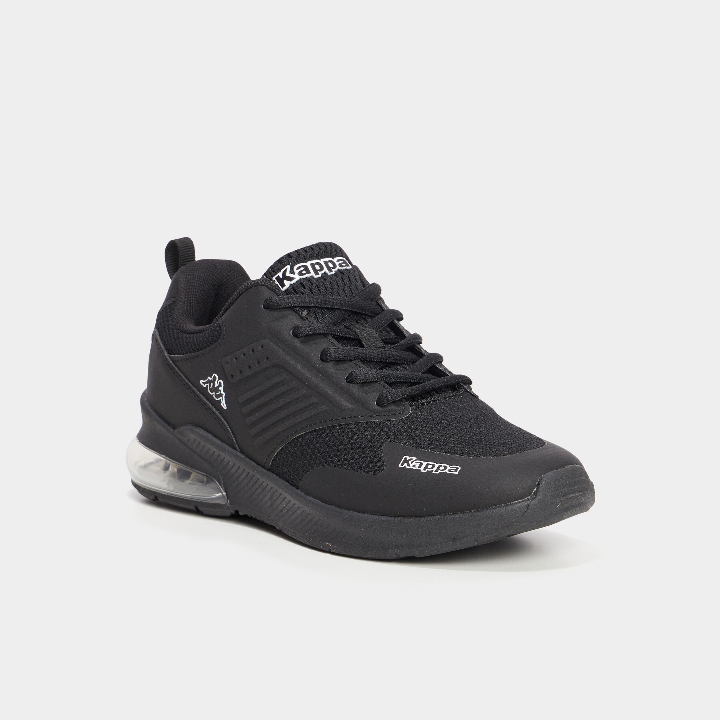 Baskets running &agrave; lacets Kappa noir gar&ccedil;on