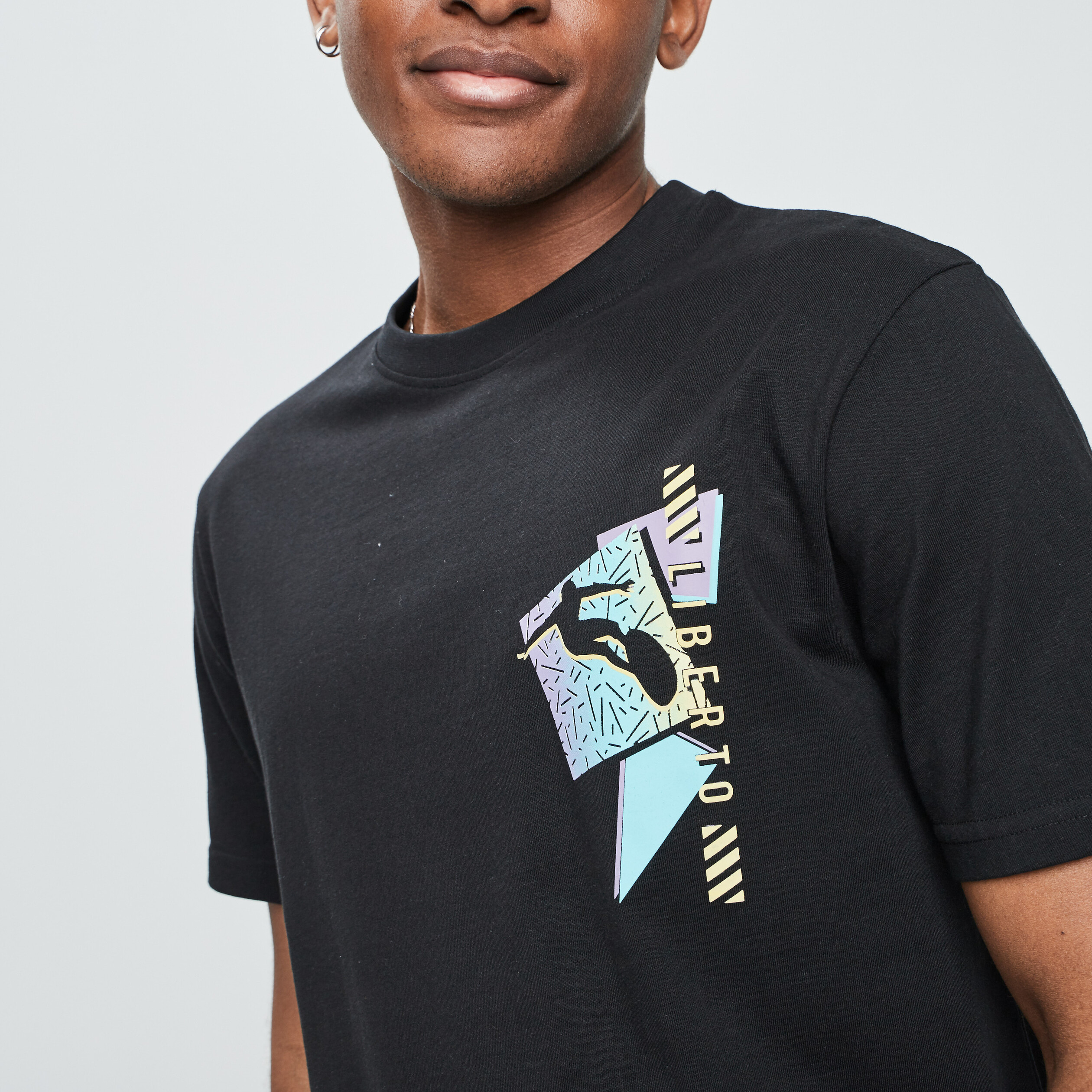 T-shirt Liberto noir homme